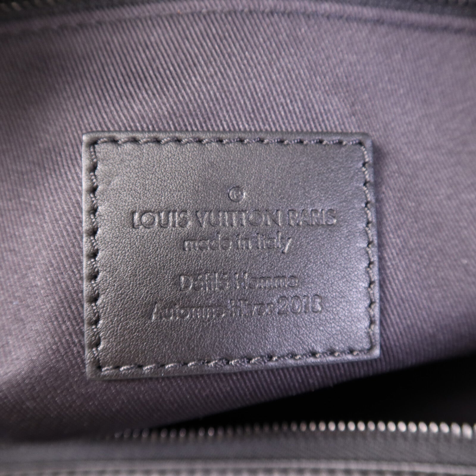 LOUIS VUITTON Dark Infinity Keepall Bandouliere 50手挽肩背兩用袋
