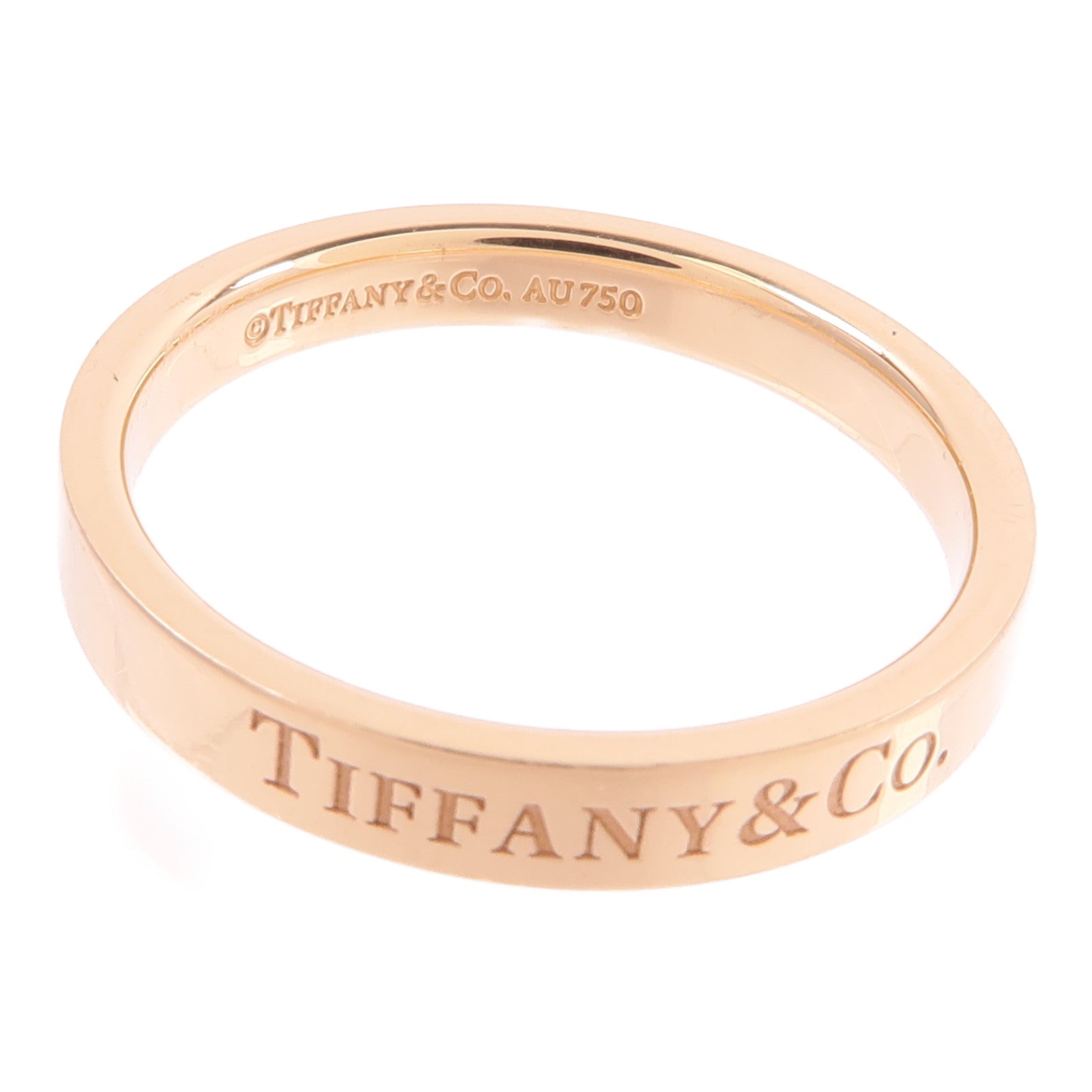 TIFFANY＆CO 18K玫瑰金Ring戒指