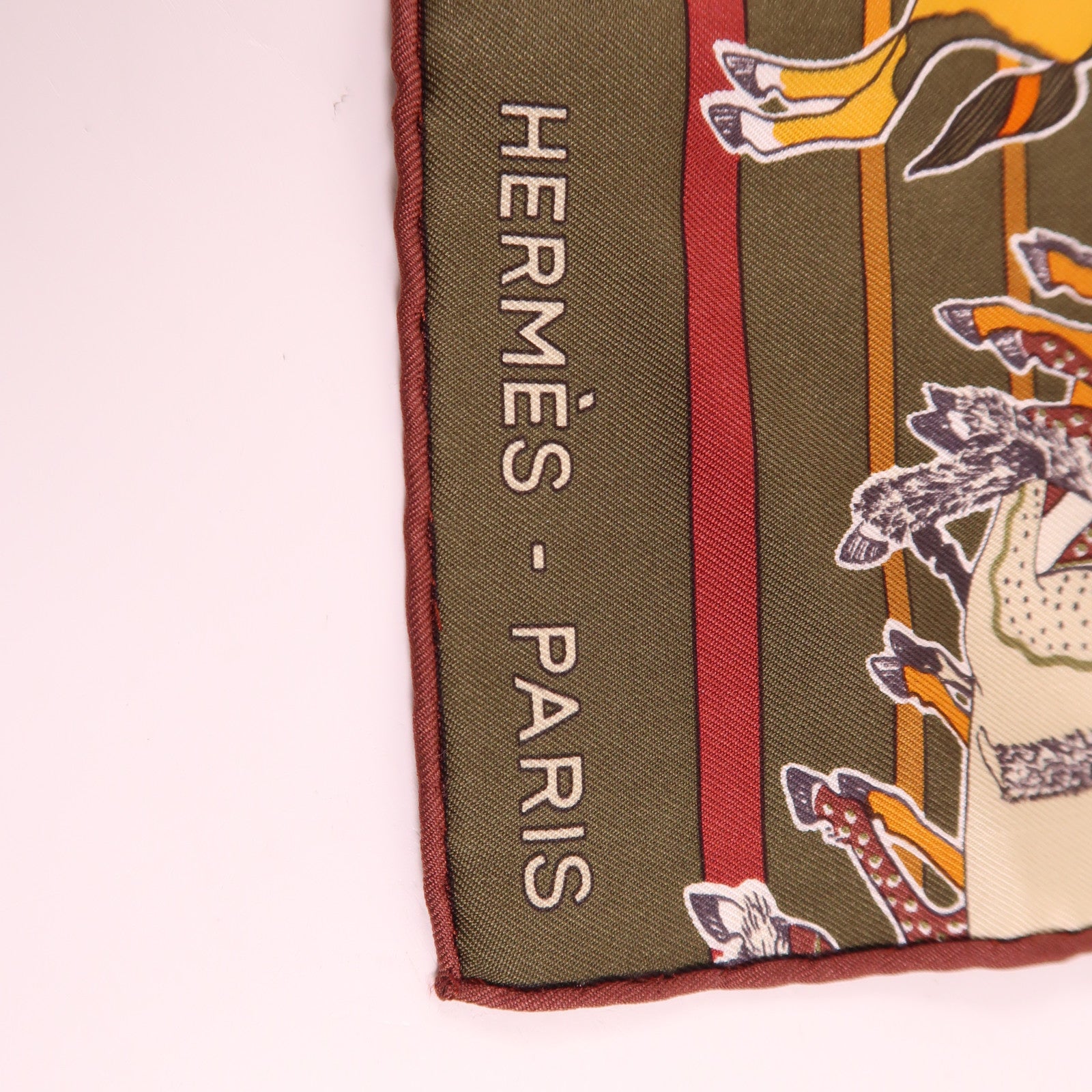 HERMES 絲質Scarf 90X90絲巾