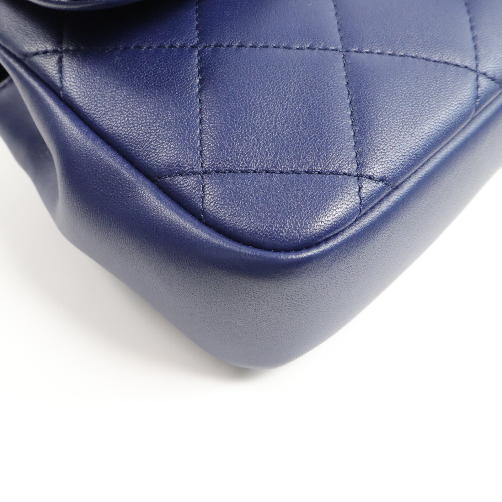 CHANEL 羊皮皮革Classic Flap With Handle手挽肩背兩用袋