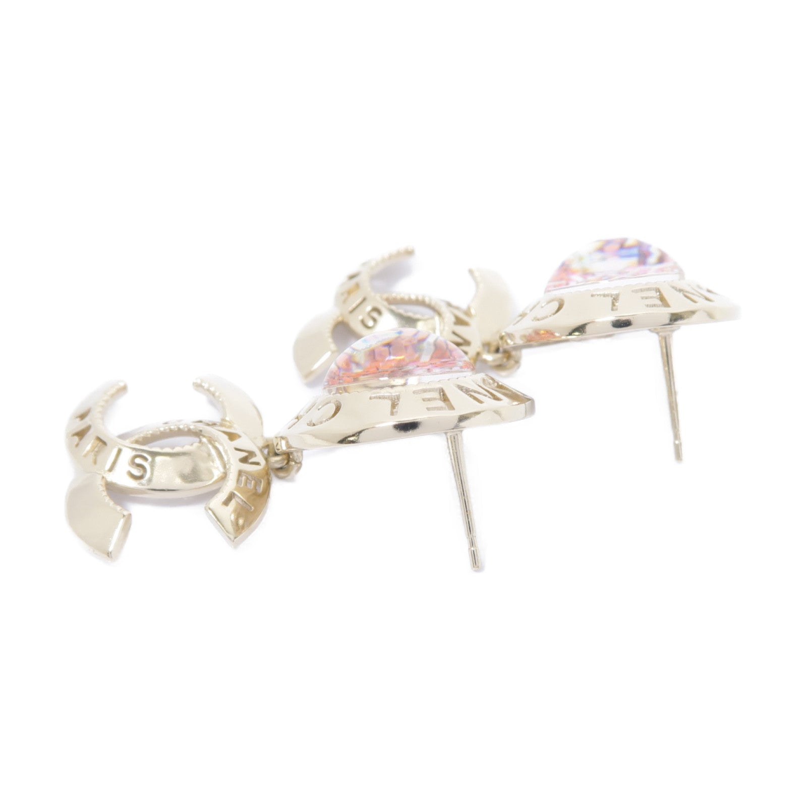 CHANEL 金屬Earring耳環金色/彩色