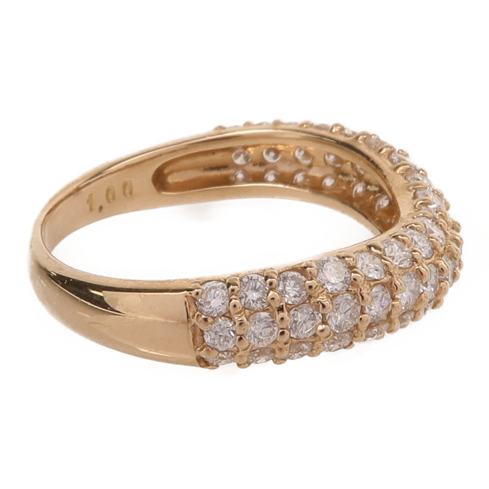 JEWELRY 18K玫瑰金Diamond Ring鑽石戒指US#5.75