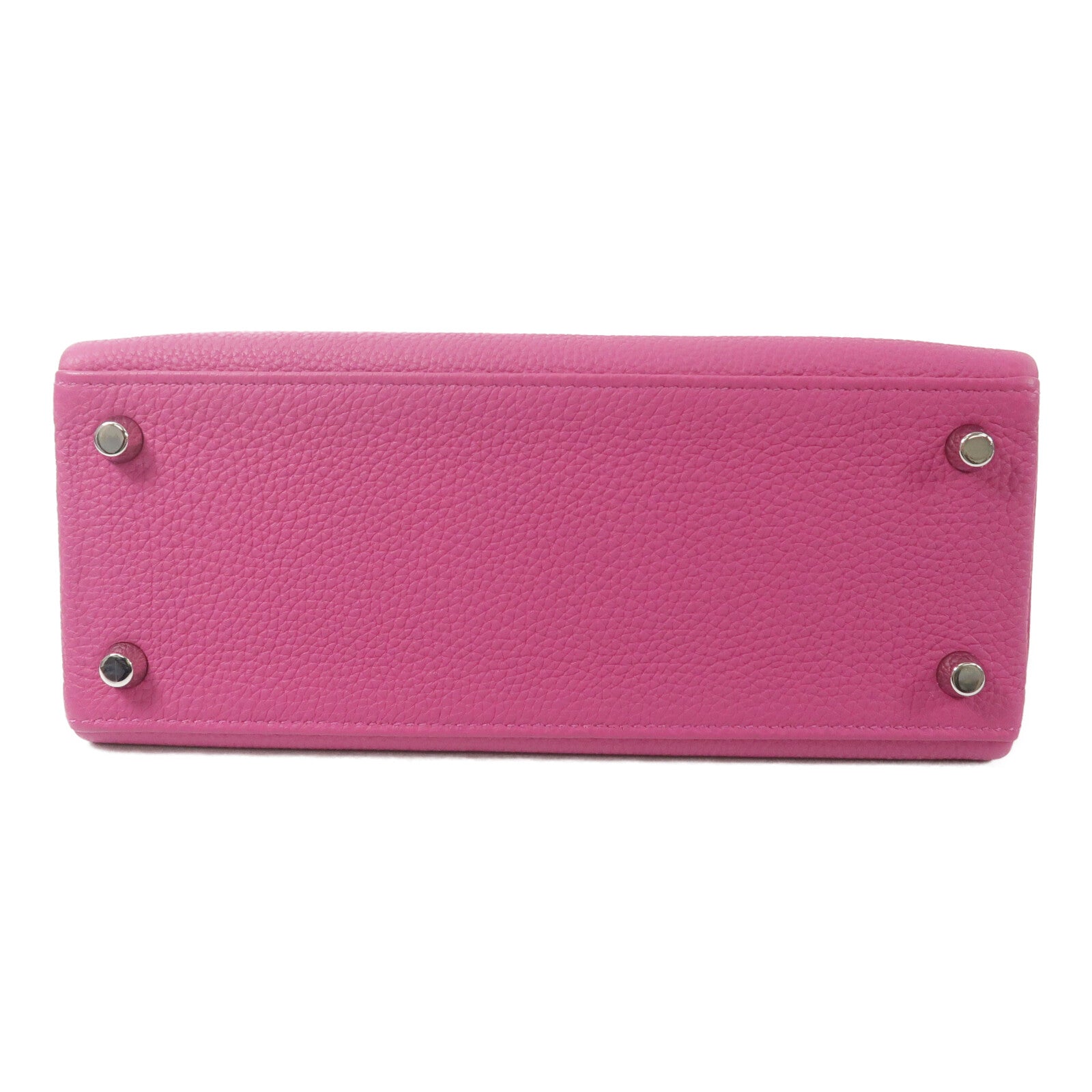 HERMES Togo皮革Kelly 25手挽肩背兩用袋Rose Purple