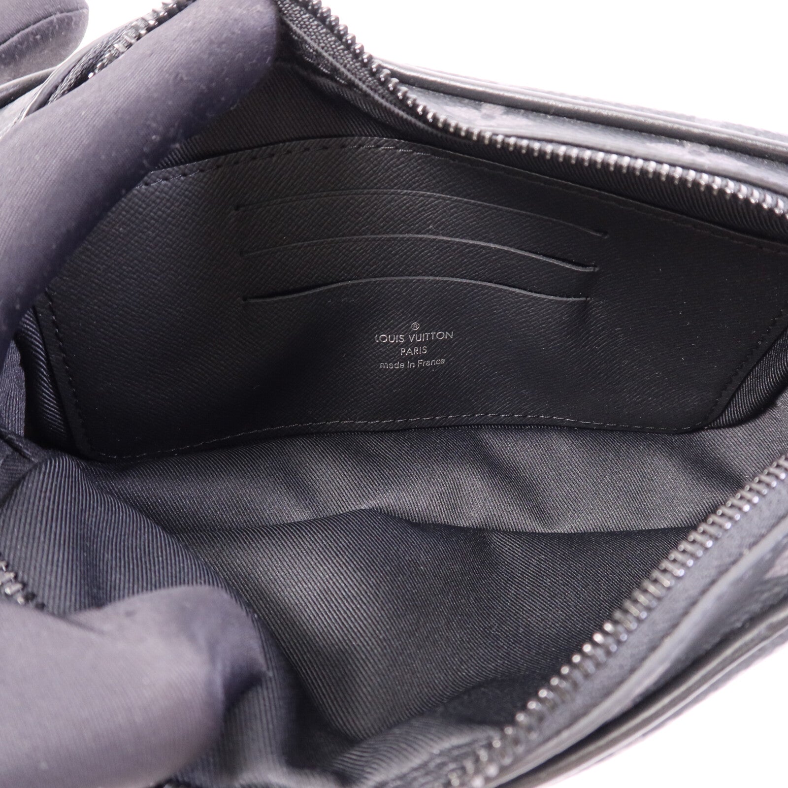 LOUIS VUITTON Monogram Eclipse Pochette Volga Clutch Bag手拿包