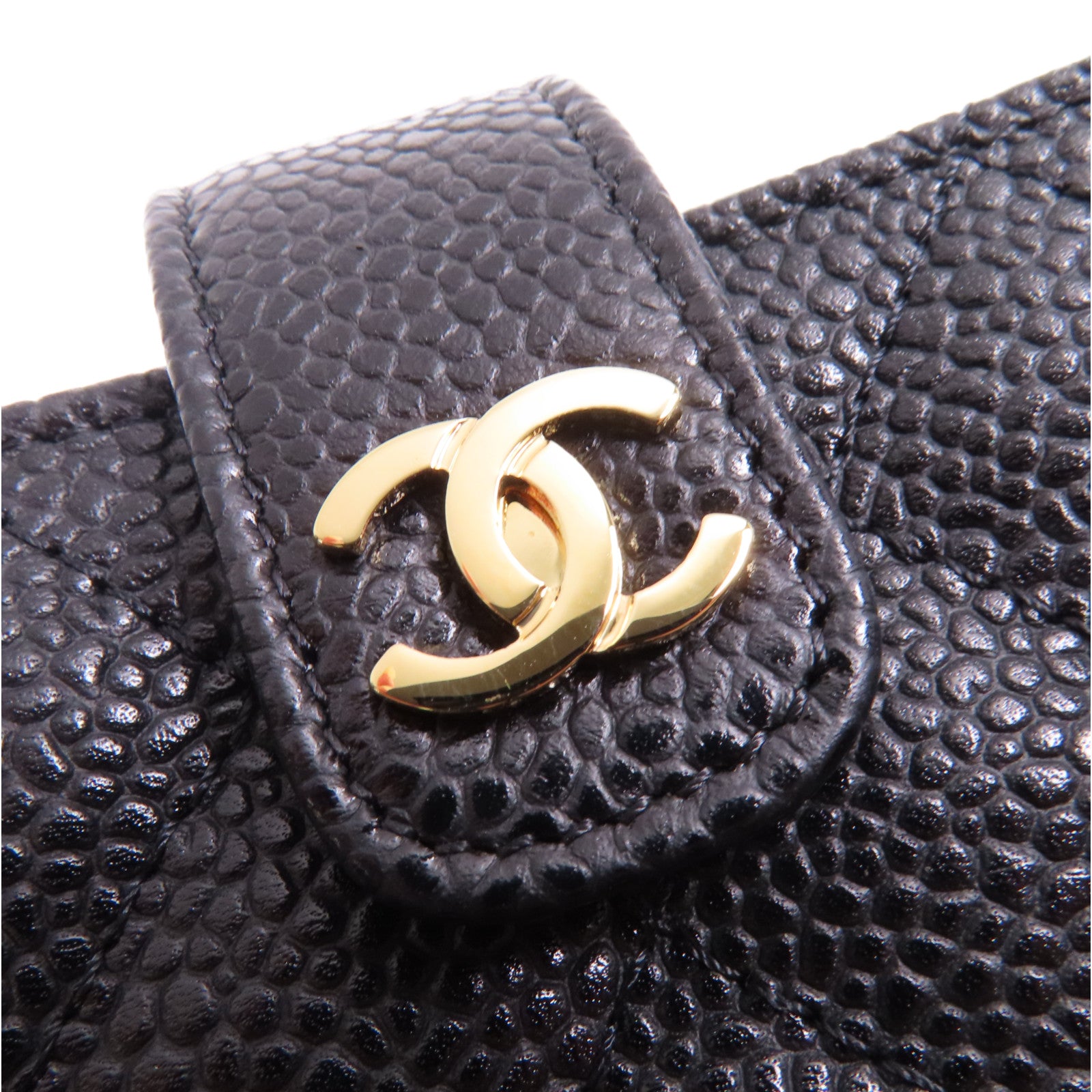 CHANEL 牛皮皮革Clutch金扣手拿包