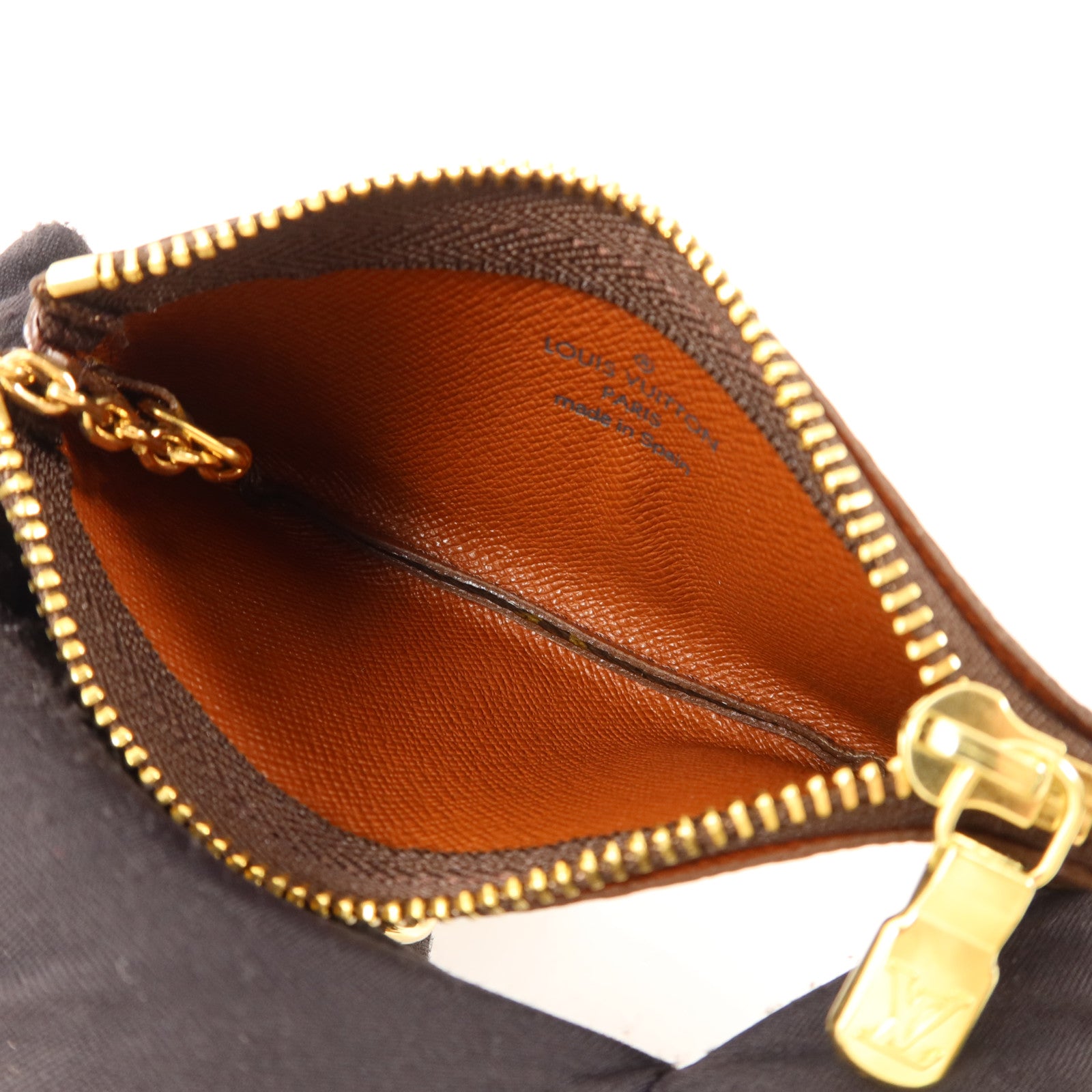 LOUIS VUITTON Monogram Key Pouch金扣鎖匙包