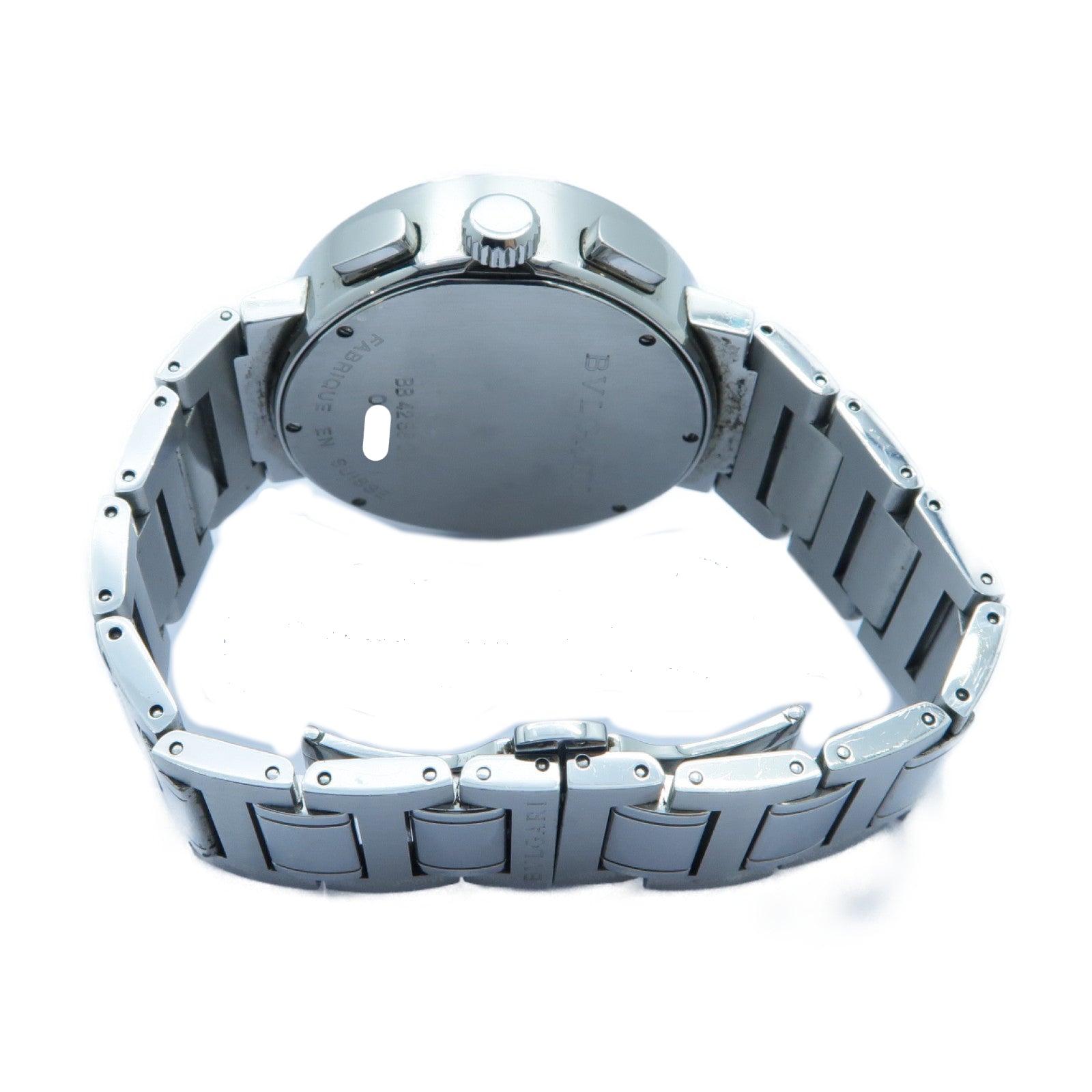 BVLGARI Bvlgari Bvlgari不鏽鋼手錶自動機芯黑色