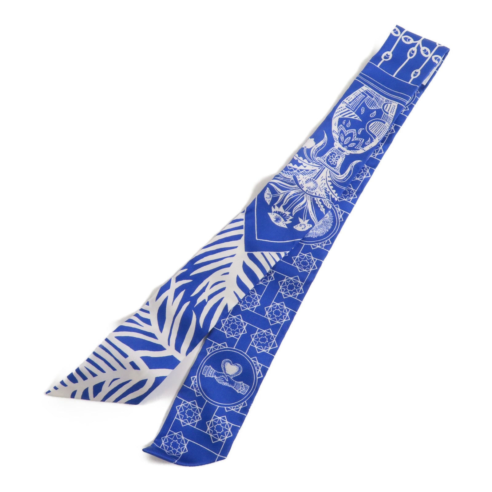 HERMES 【激減優惠】絲質Twilly絲巾