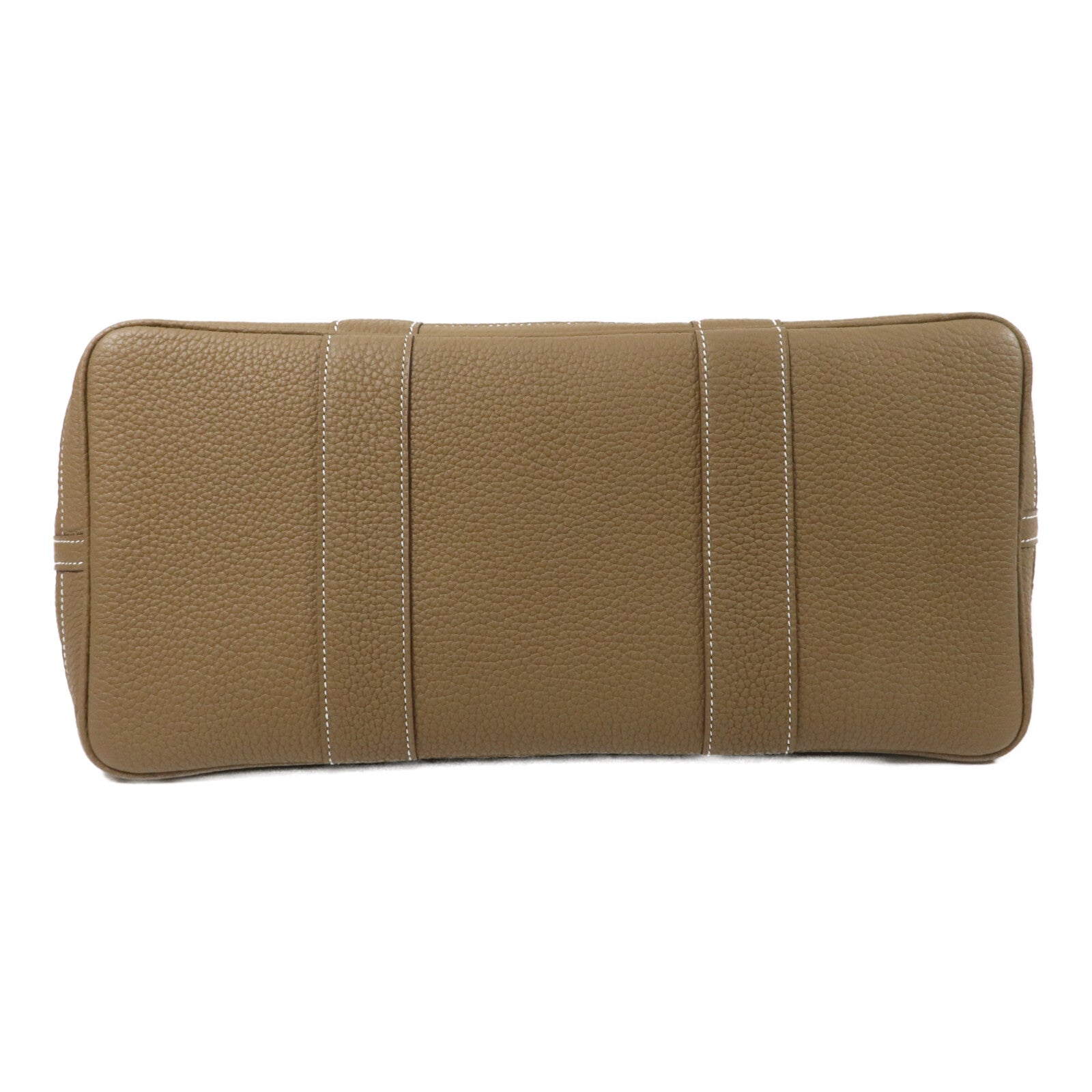 HERMES Negonda皮革Garden Party PM手挽袋Etoupe