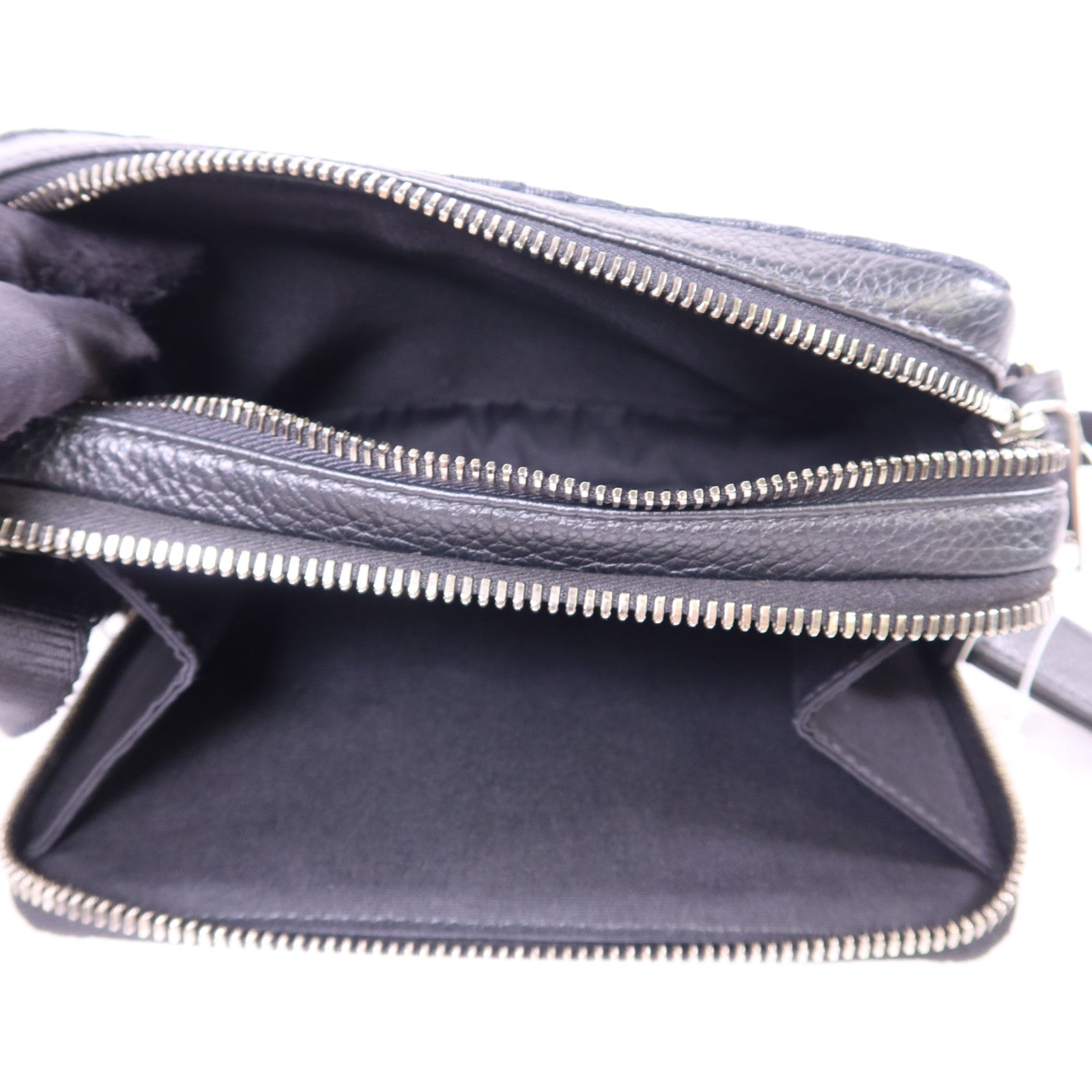 Dior 帆布Shoulder Bag銀扣肩背袋