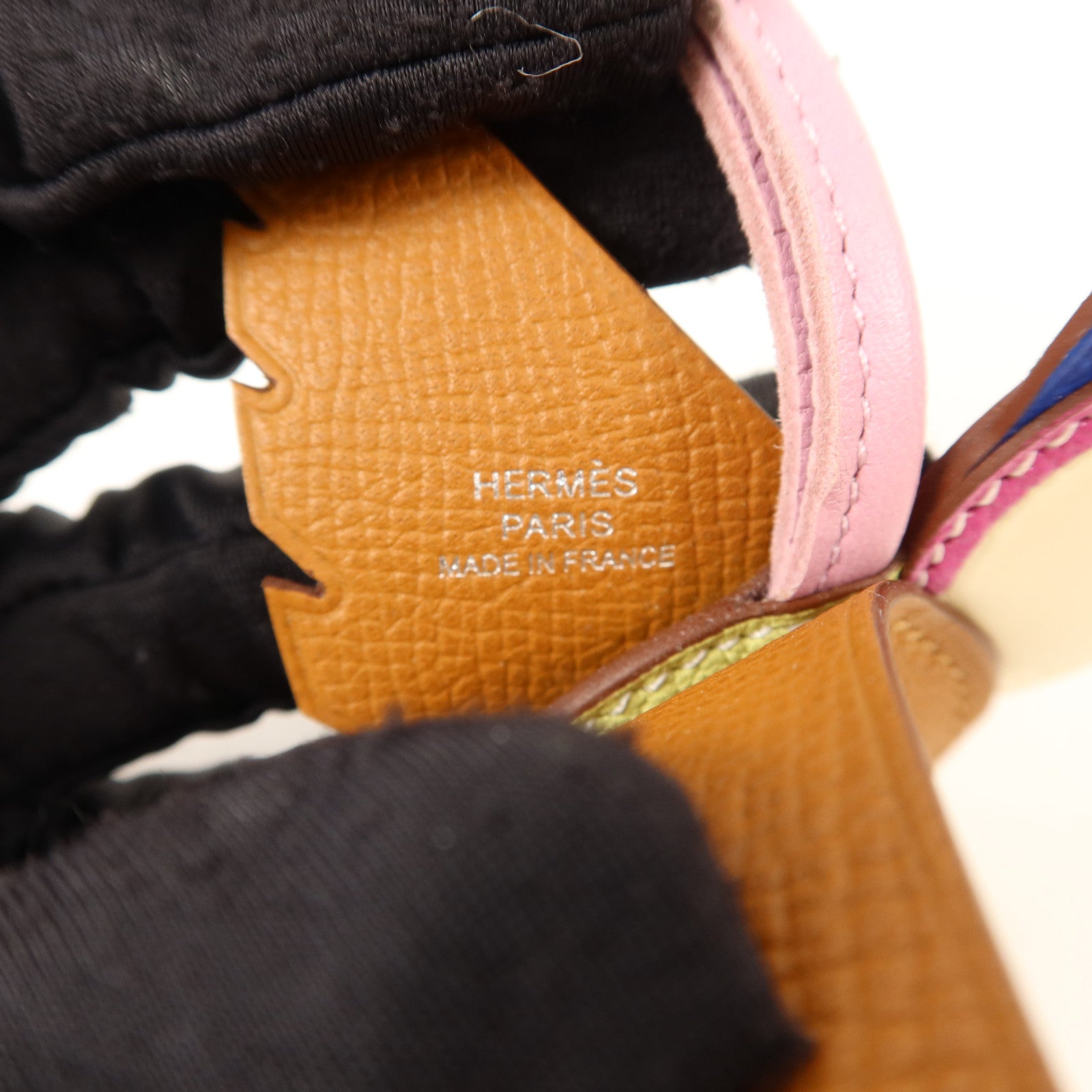 HERMES Epsom/Mysore/Milo/Swift皮革Birdy Charm掛飾Nata/Gold/Jaune Bourgeon/Bleu Electrique/Tosca/Mauve Sylvestre