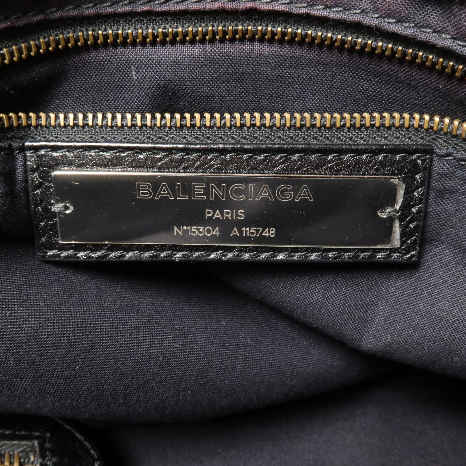 BALENCIAGA 羊皮皮革City手挽肩背兩用袋