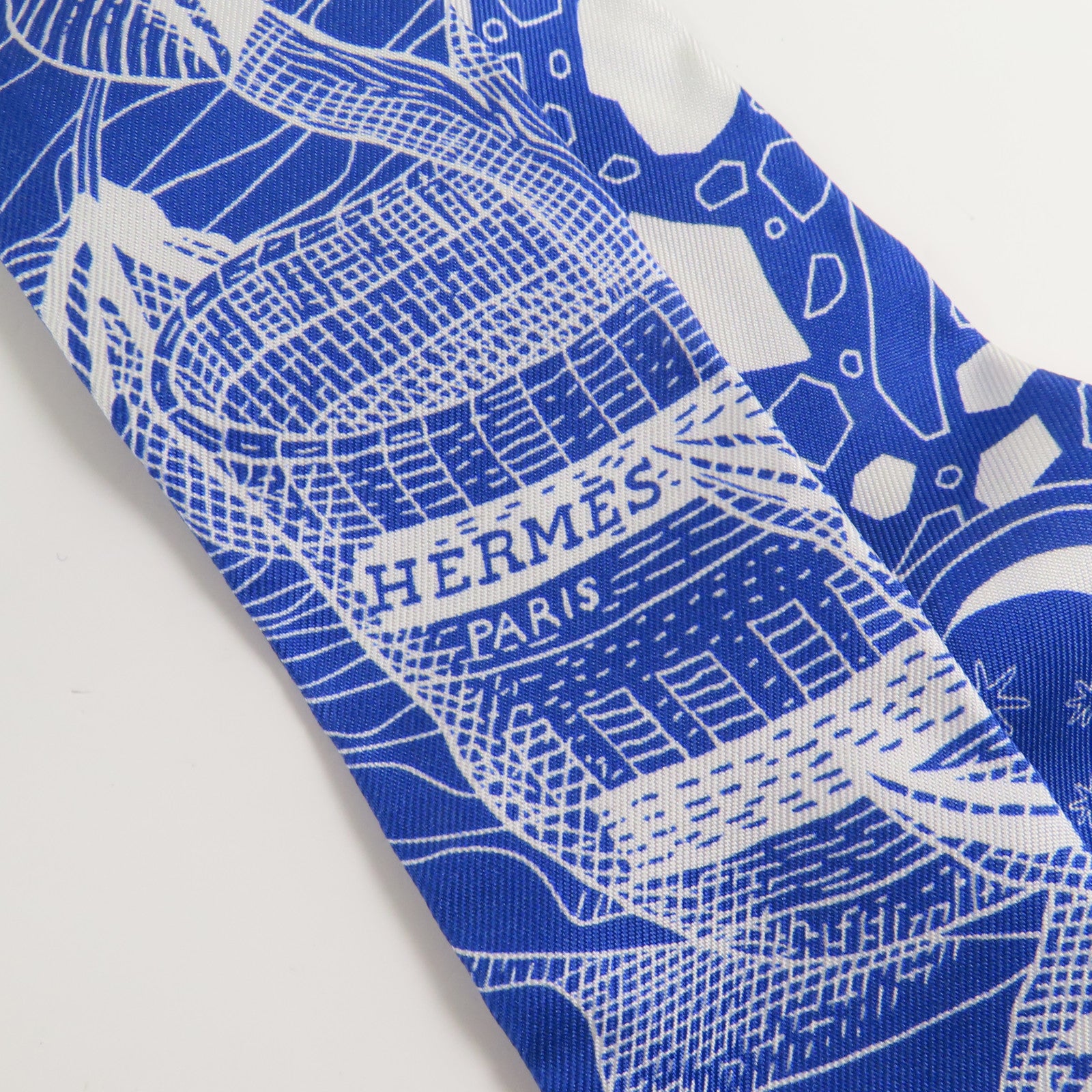 HERMES 【激減優惠】絲質Twilly絲巾
