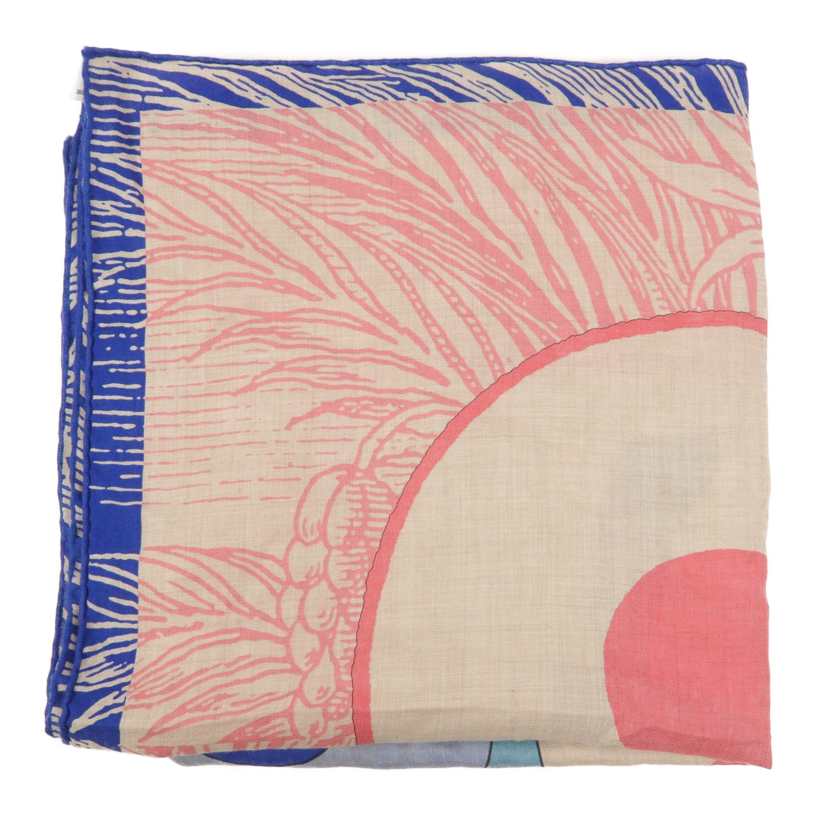 HERMES 絲質/羊絨Scarf 140x140圍巾