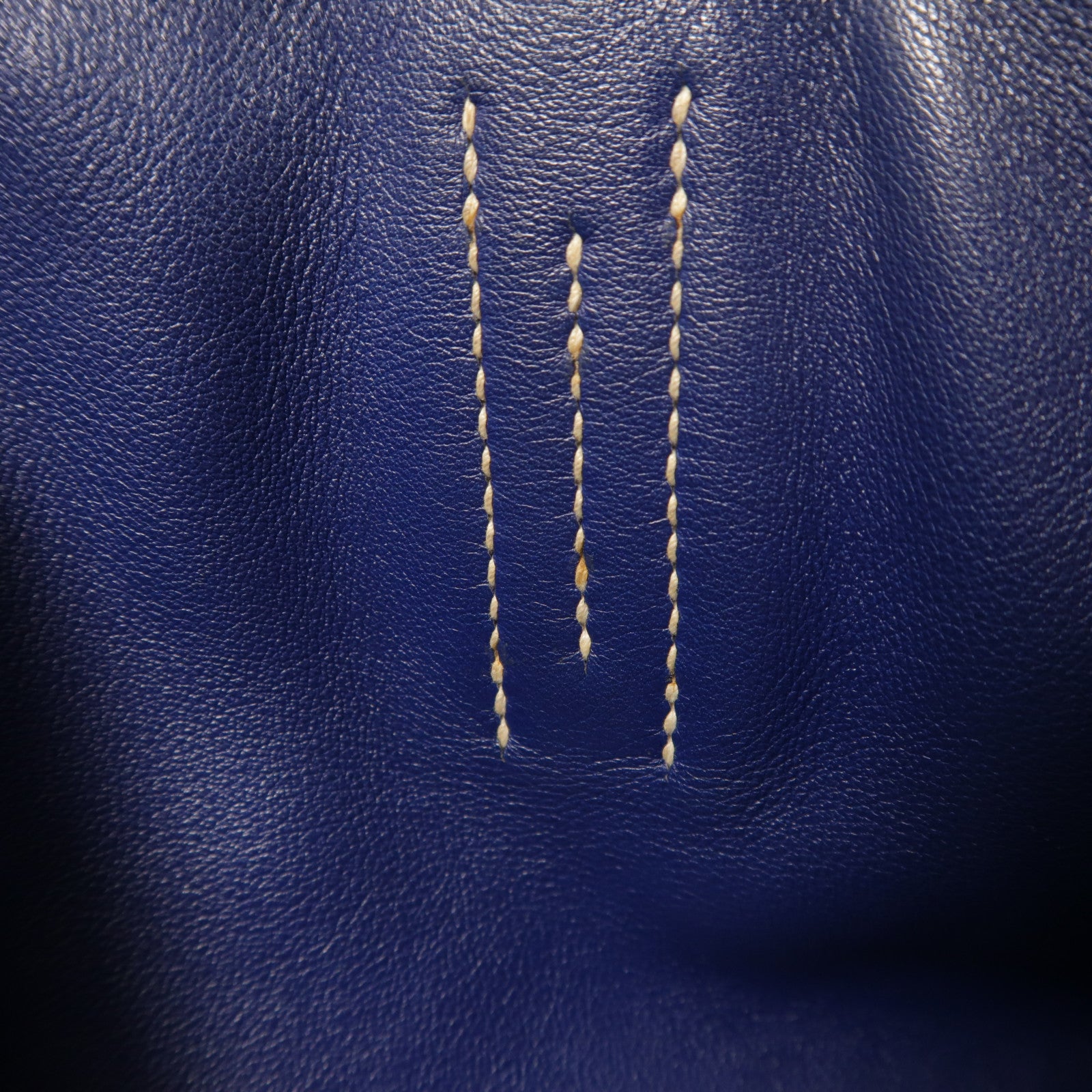 HERMES 【激減優惠】Sikkim皮革Double Sens 28肩背袋/手挽袋Anemone/Bleu Saphir
