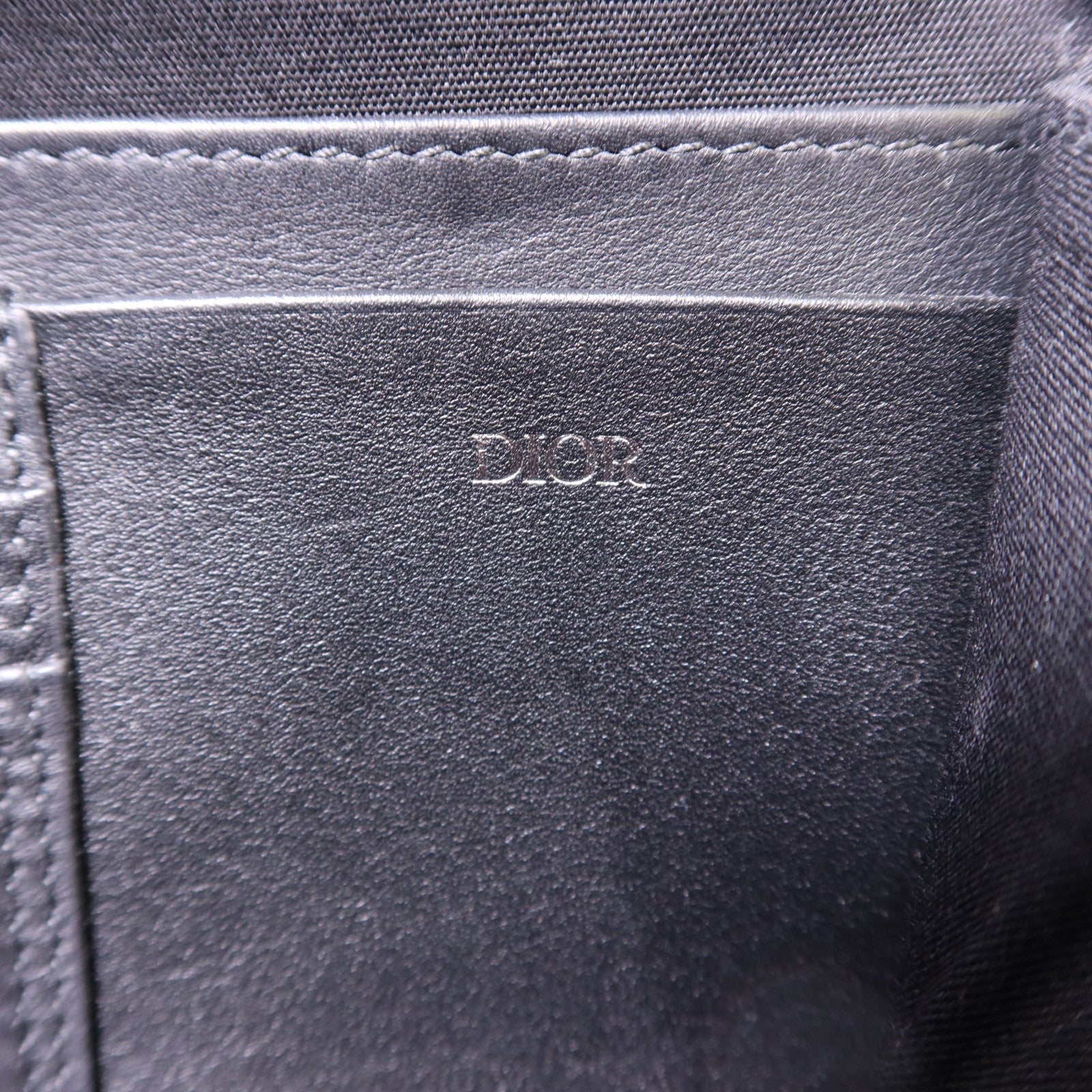Dior 帆布Shoulder Bag銀扣肩背袋