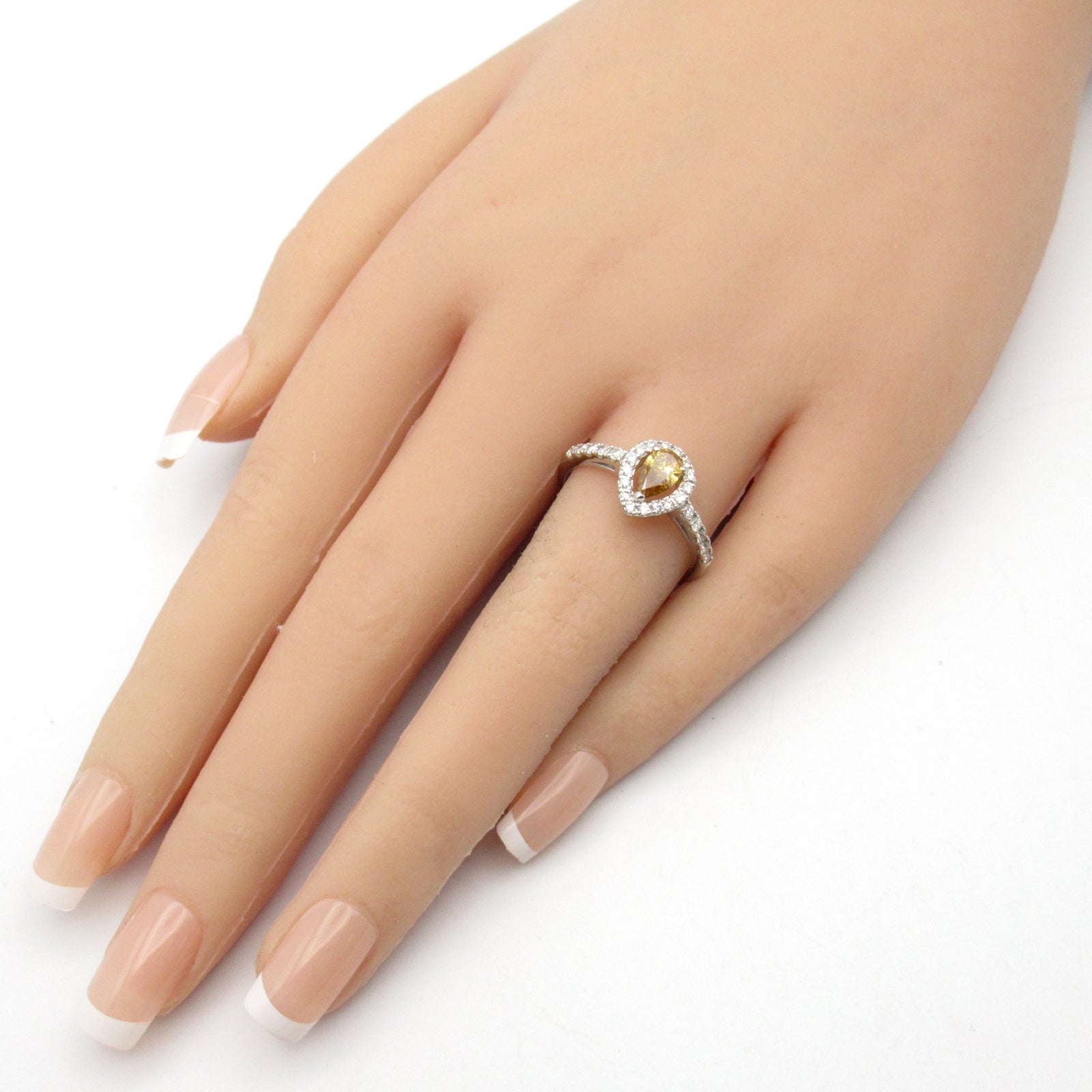 JEWELRY PT900鉑金Diamond Ring鑽石戒指US#8