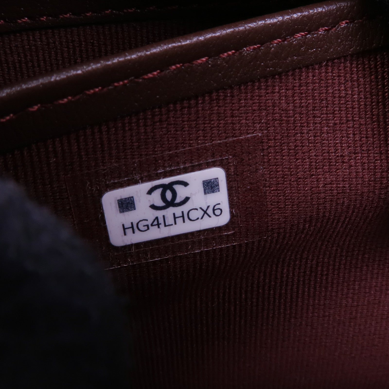 CHANEL 羊皮皮革Long Wallet金扣長錢包