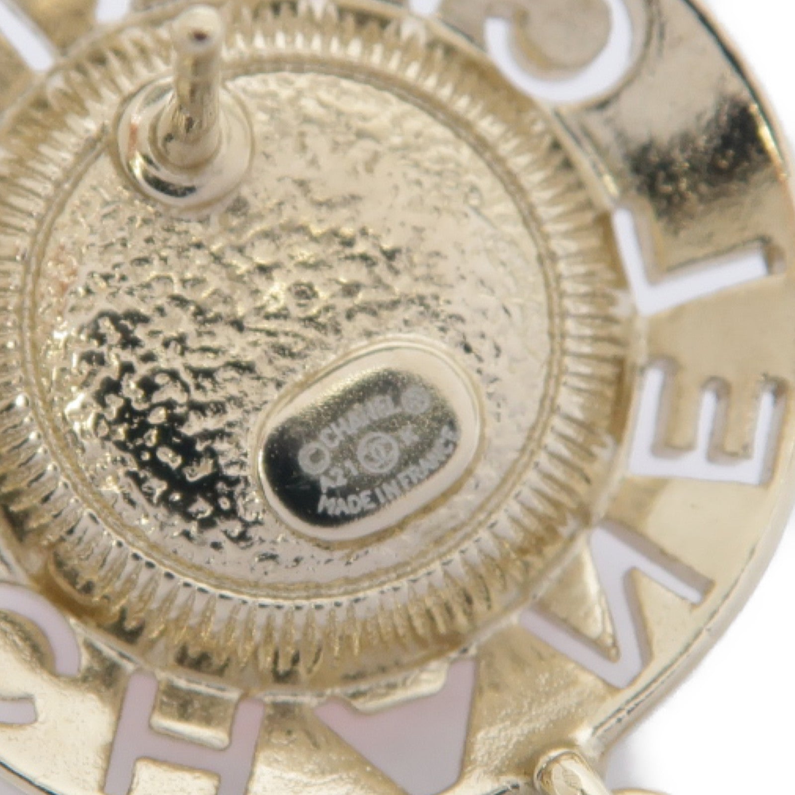 CHANEL 金屬Earring耳環金色/彩色