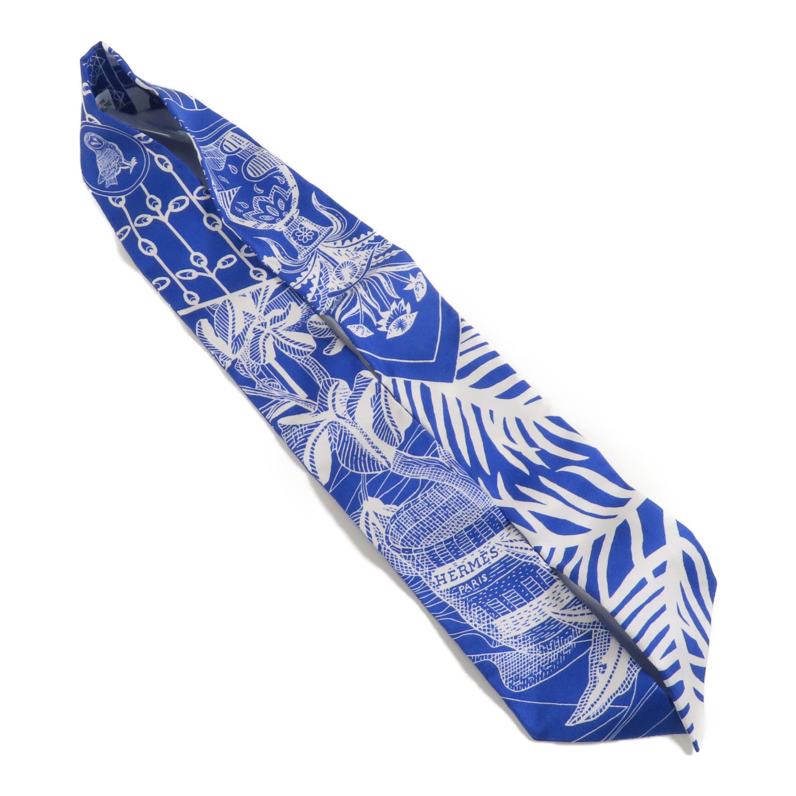 HERMES 【激減優惠】絲質Twilly絲巾