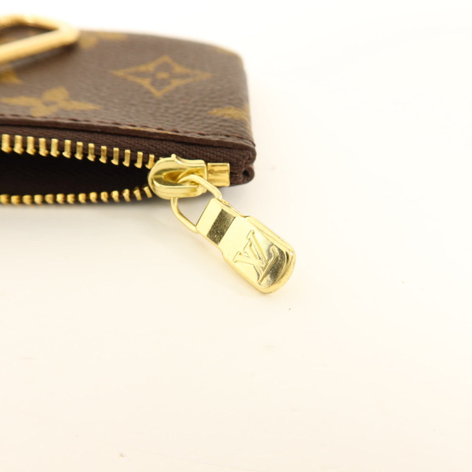 LOUIS VUITTON Monogram Key Pouch金扣鎖匙包