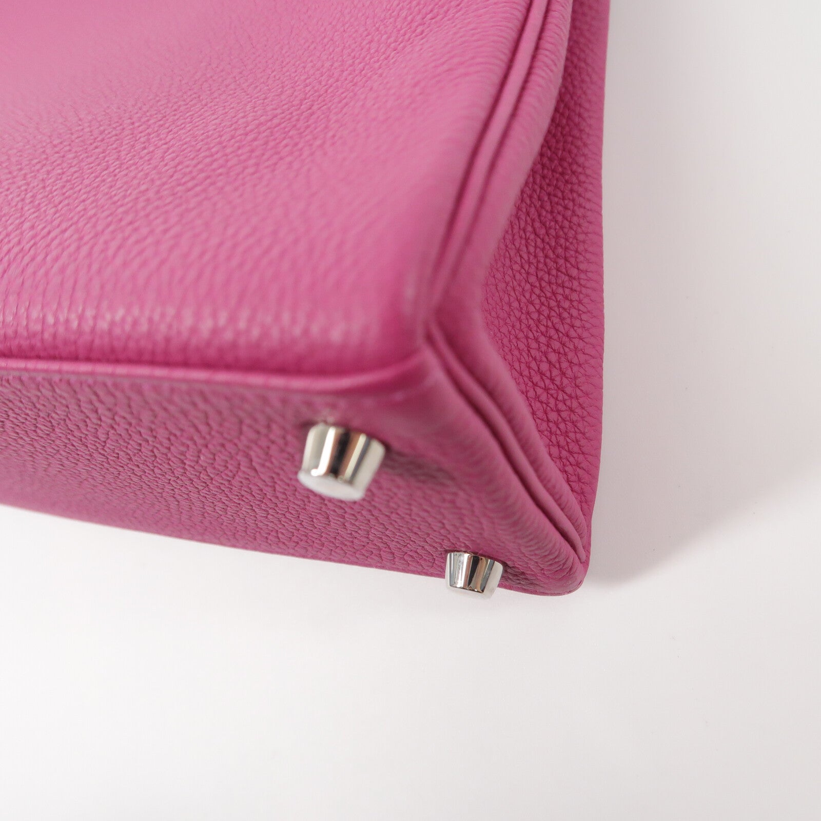 HERMES Togo皮革Kelly 25手挽肩背兩用袋Rose Purple