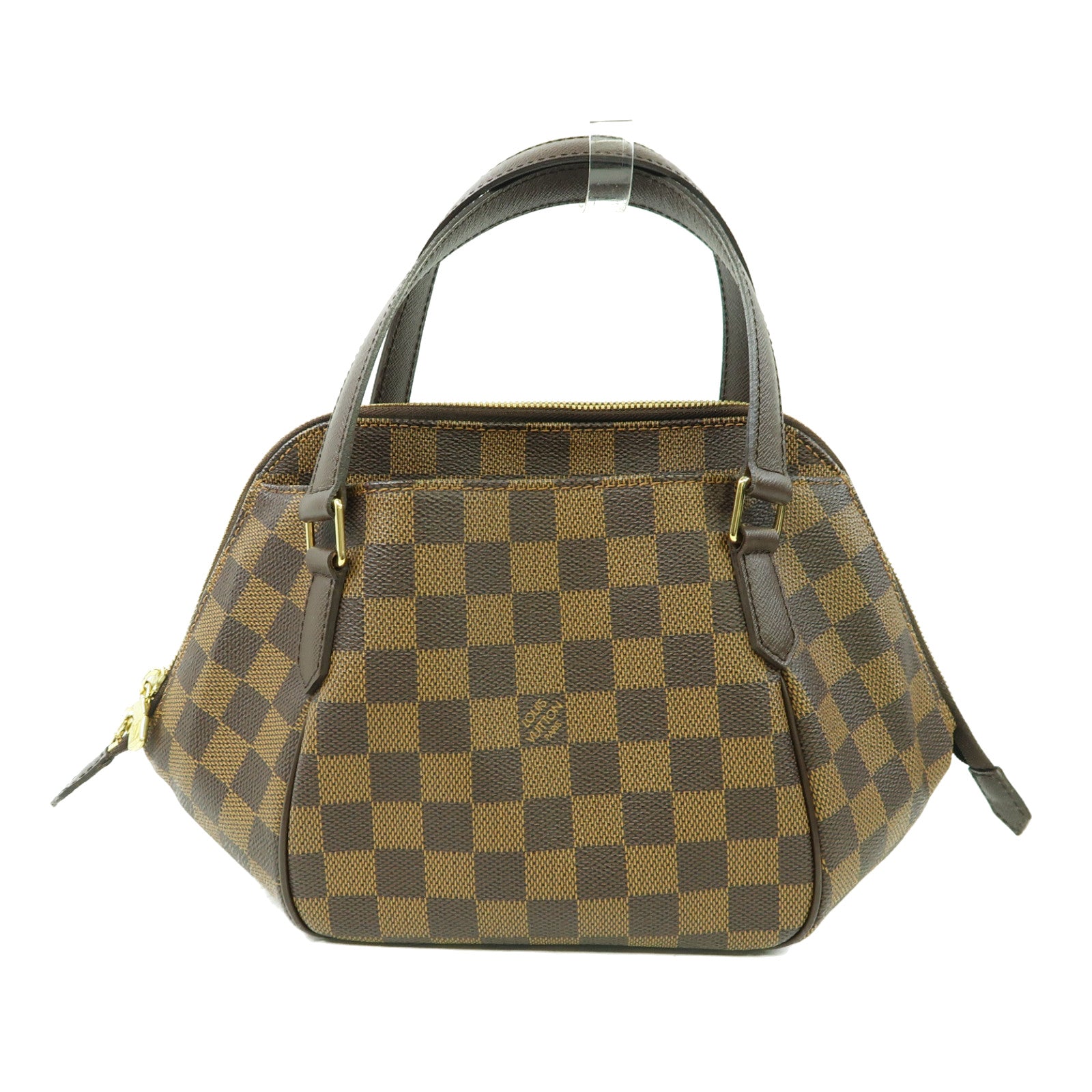 LOUIS VUITTON Damier Belem PM金扣肩背袋啡色
