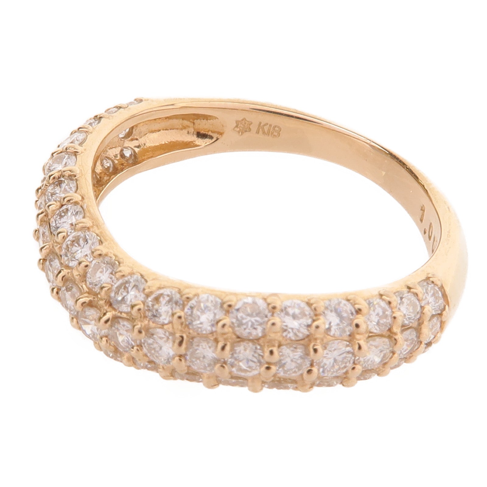 JEWELRY 18K玫瑰金Diamond Ring鑽石戒指US#5.75