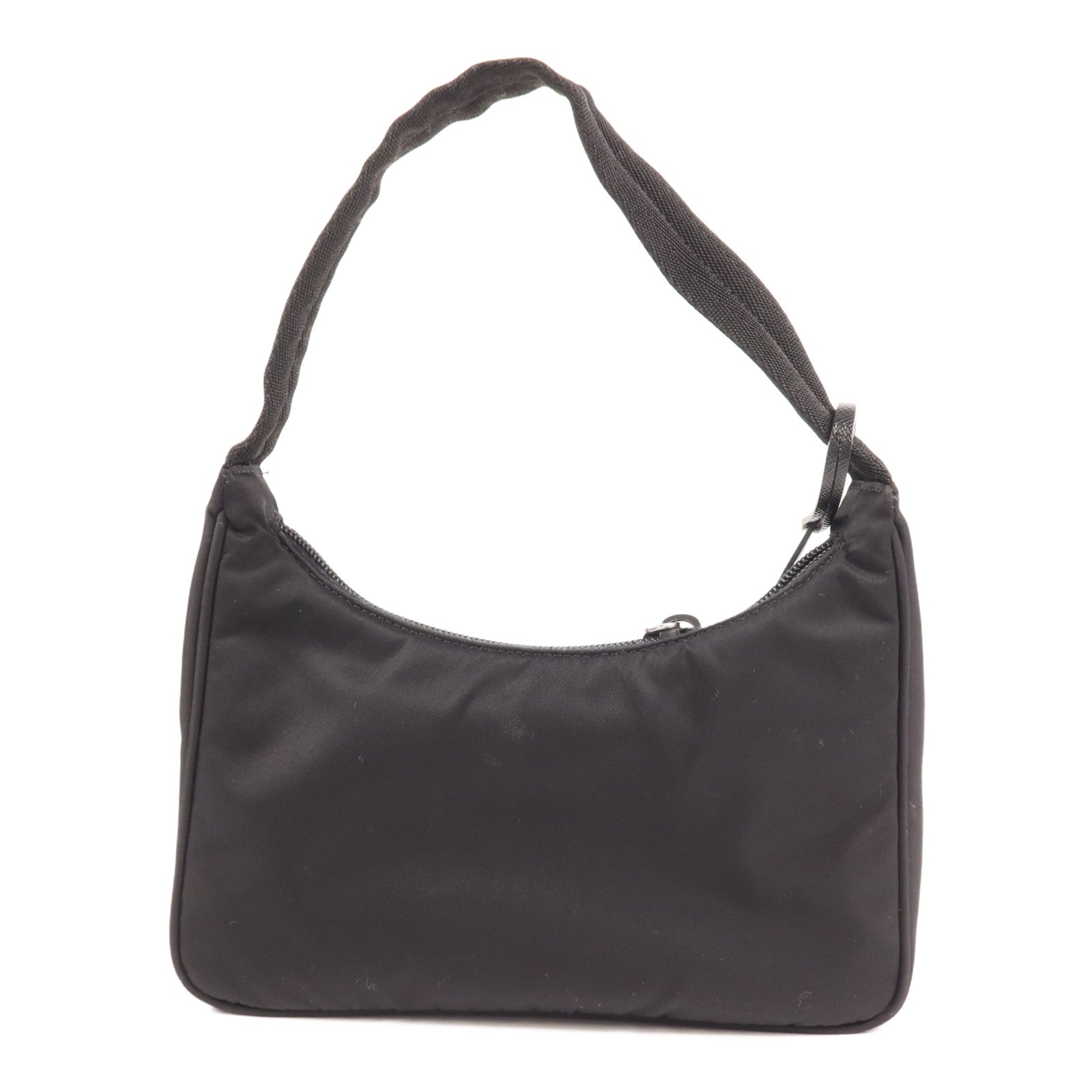 PRADA 尼龍Re-Edition 2000 Mini銀扣手挽袋