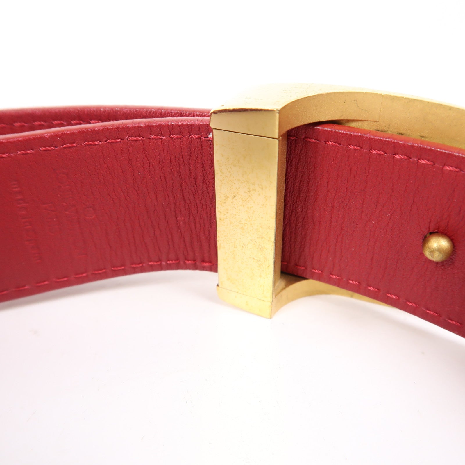 LOUIS VUITTON Monogram Multicolore Belt 80cm金扣皮帶