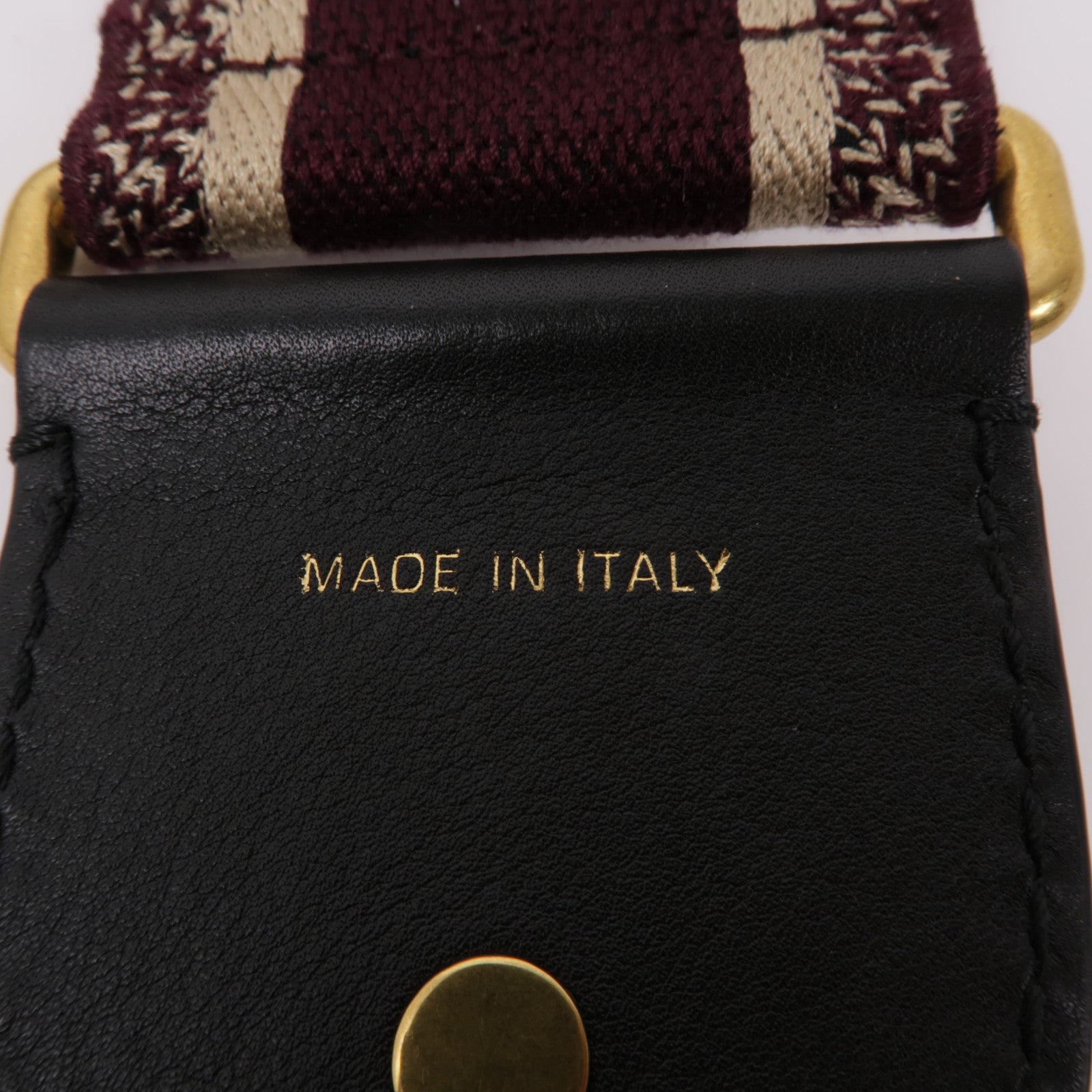 Dior 【激減優惠】帆布Strap金扣肩背帶