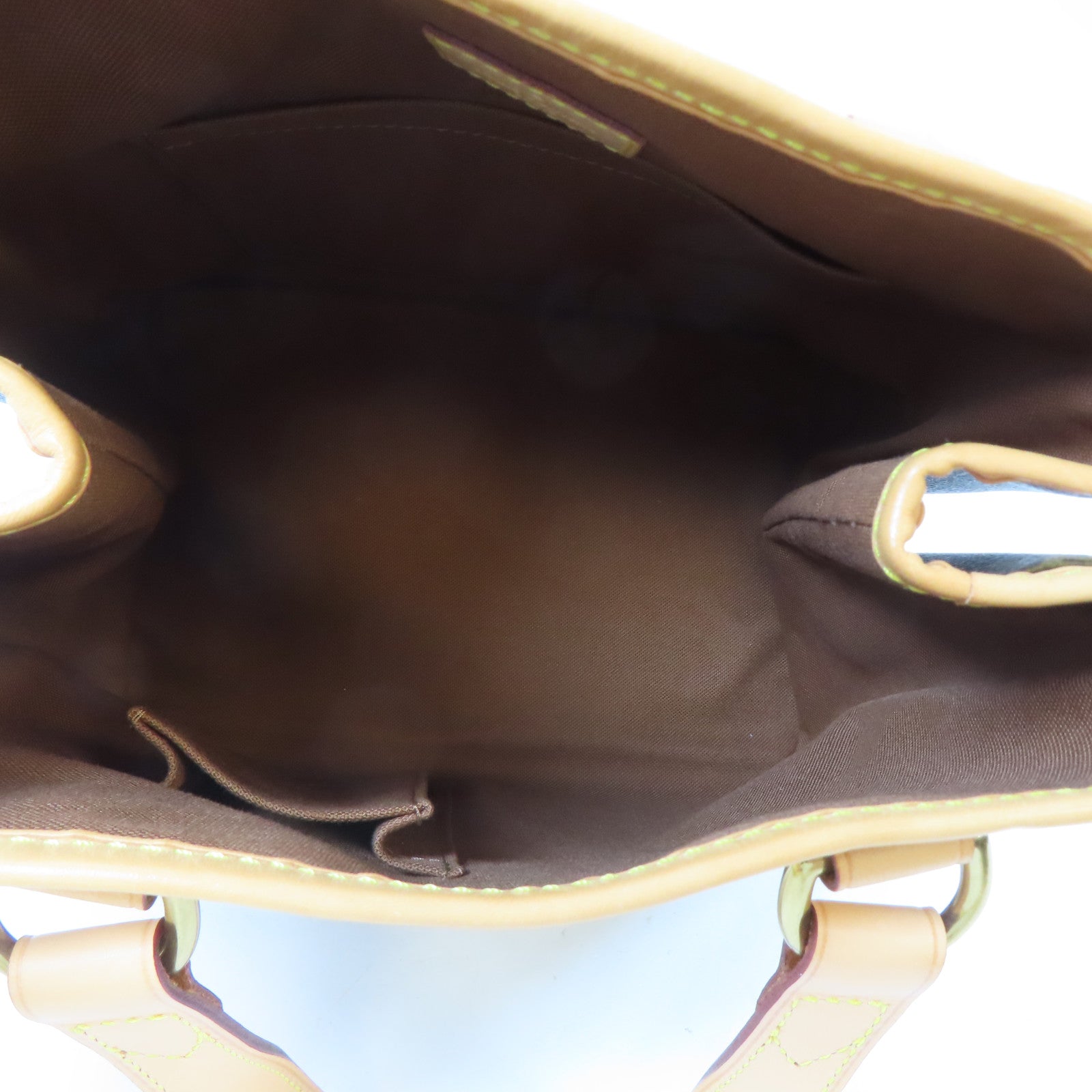 LOUIS VUITTON Monogram Batignolle金扣手挽袋啡色