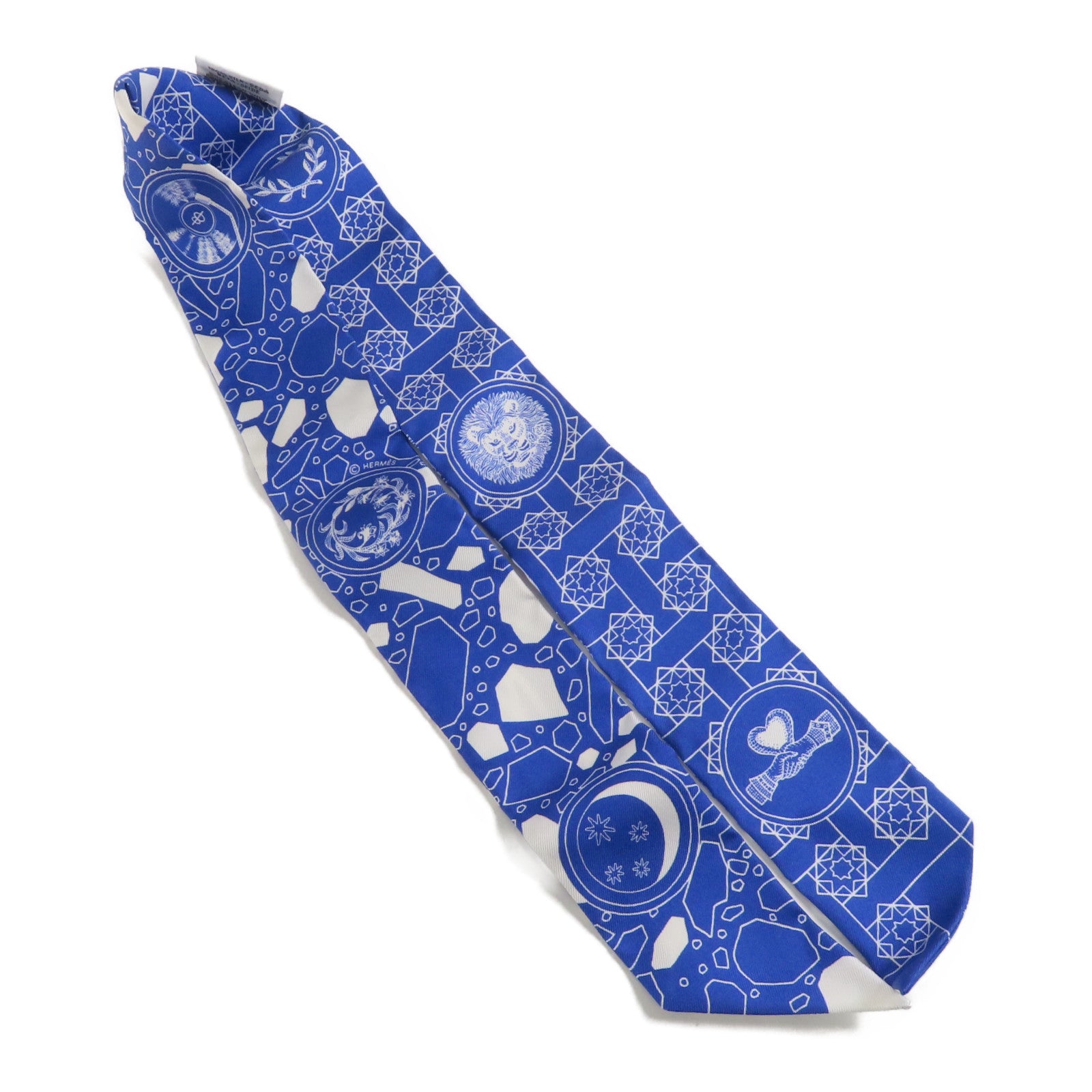 HERMES 絲質Twilly絲巾