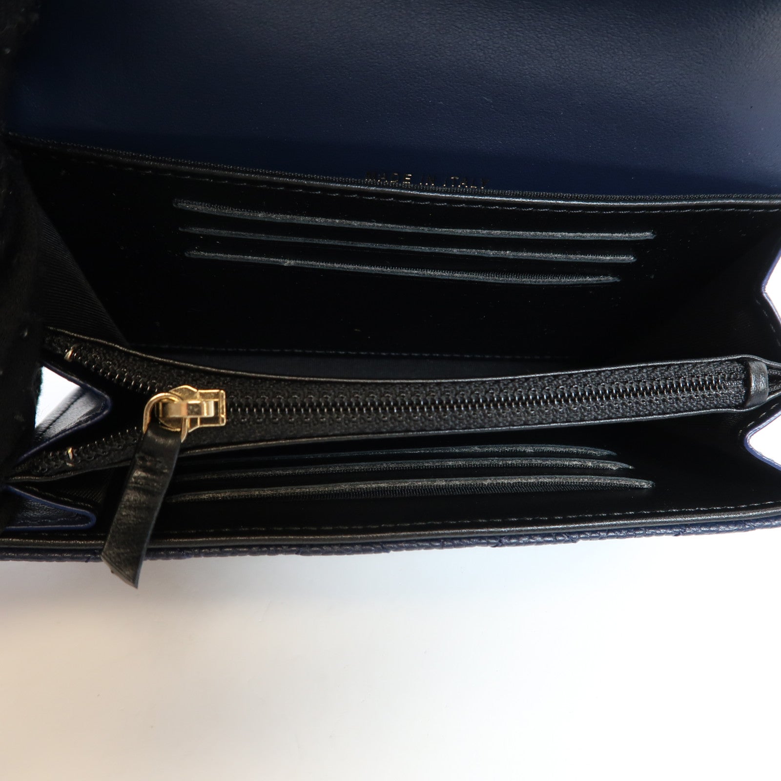 CHANEL 牛皮皮革Wallet金扣錢包