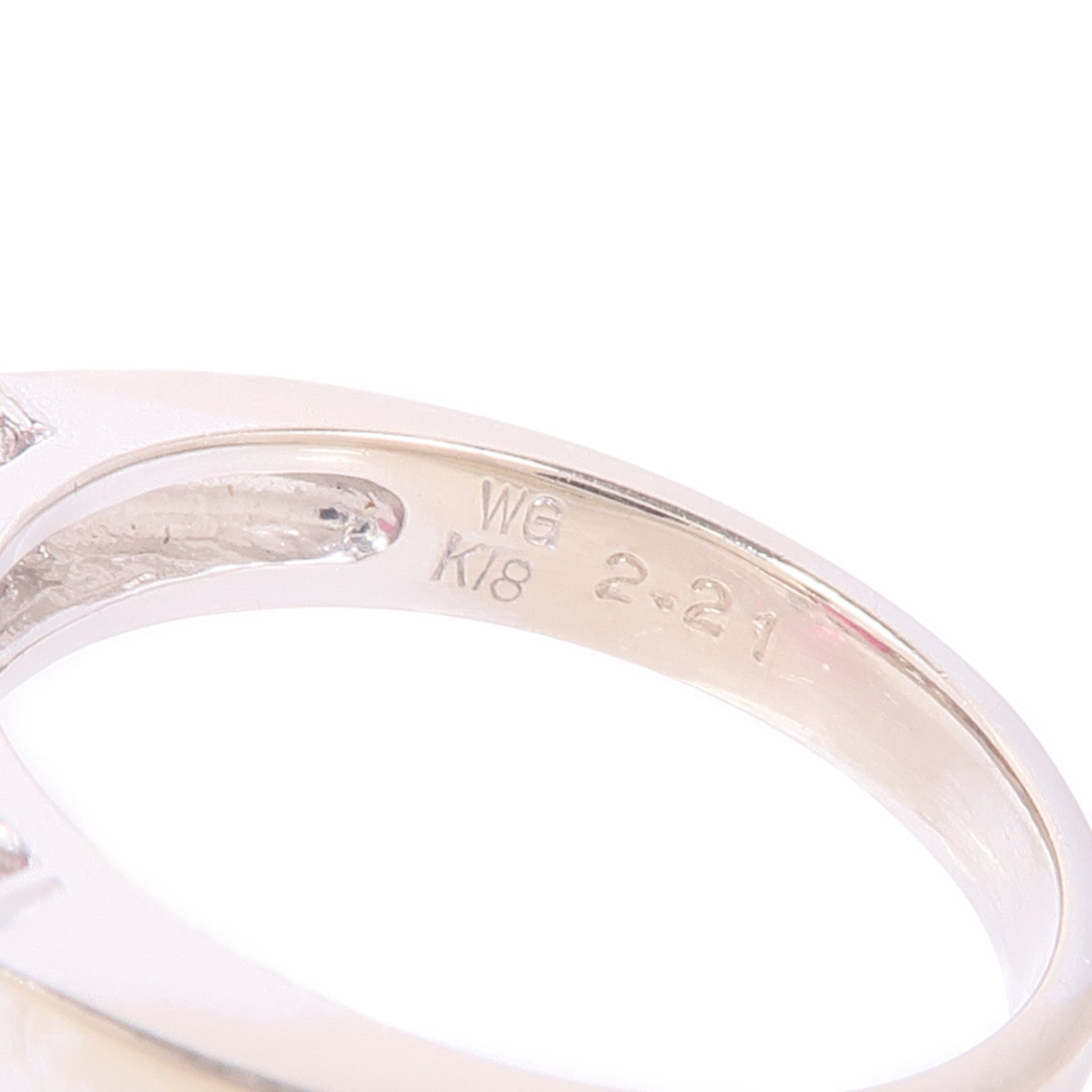 JEWELRY 【激減優惠】18K白金Ruby/Diamond Ring紅寶石/鑽石戒指US#6.25