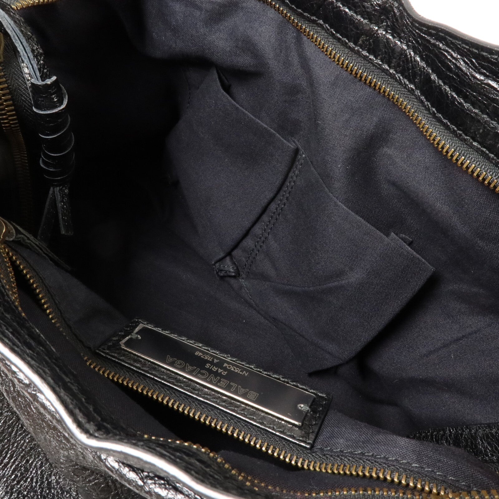 BALENCIAGA 羊皮皮革City手挽肩背兩用袋