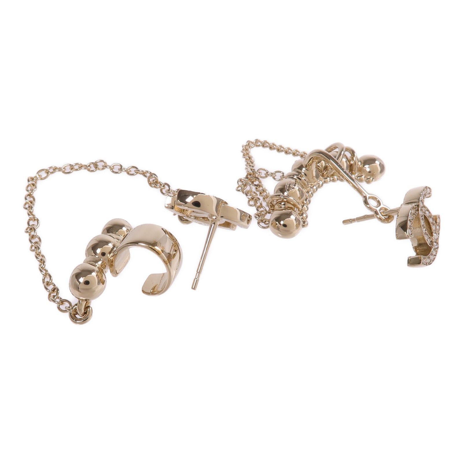 CHANEL 金屬Earrings/EarCuffs金扣耳環/耳夾