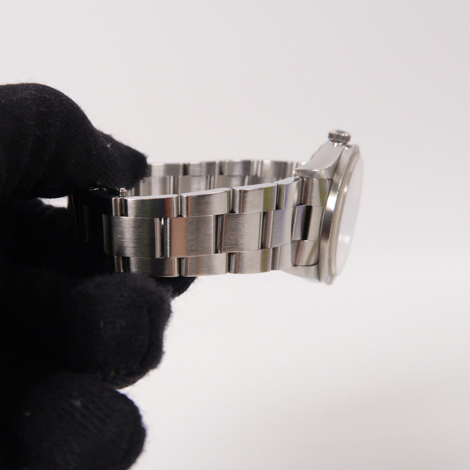 ROLEX Air King不鏽鋼手錶自動機芯深藍色