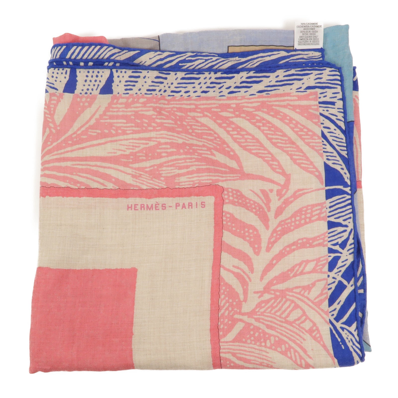 HERMES 絲質/羊絨Scarf 140x140圍巾