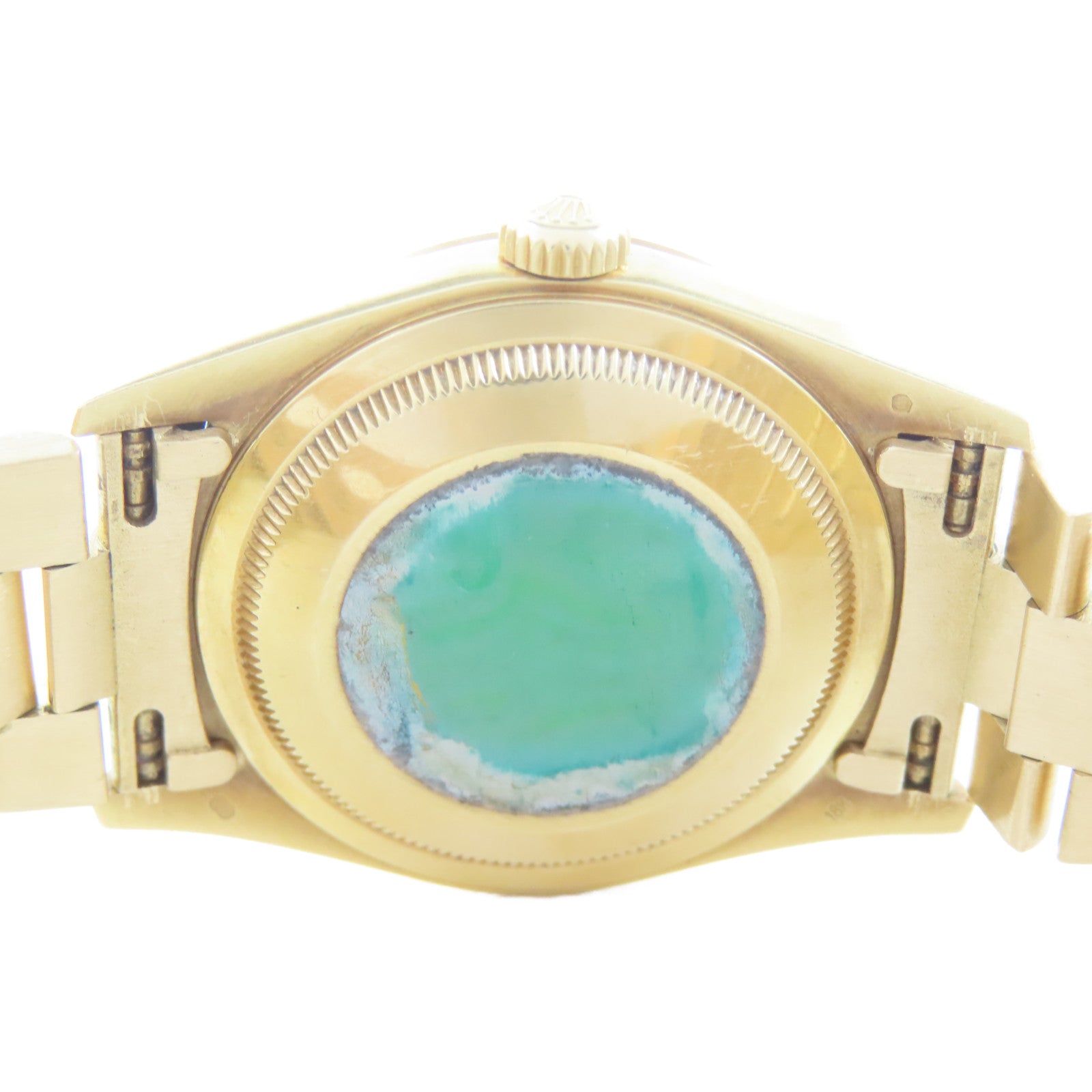ROLEX Daydate 18K黃金手錶自動機芯金色
