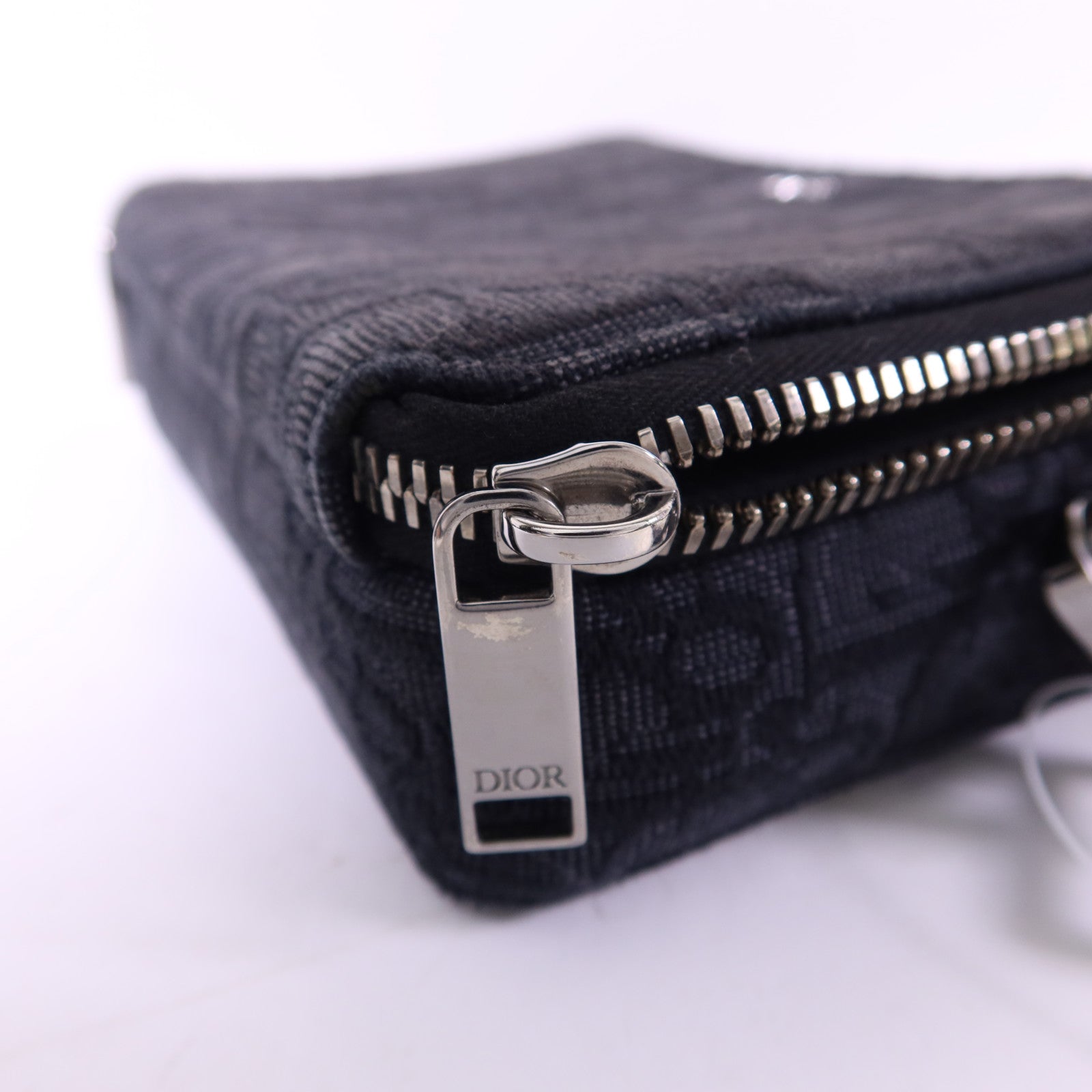 Dior 帆布Shoulder Bag銀扣肩背袋