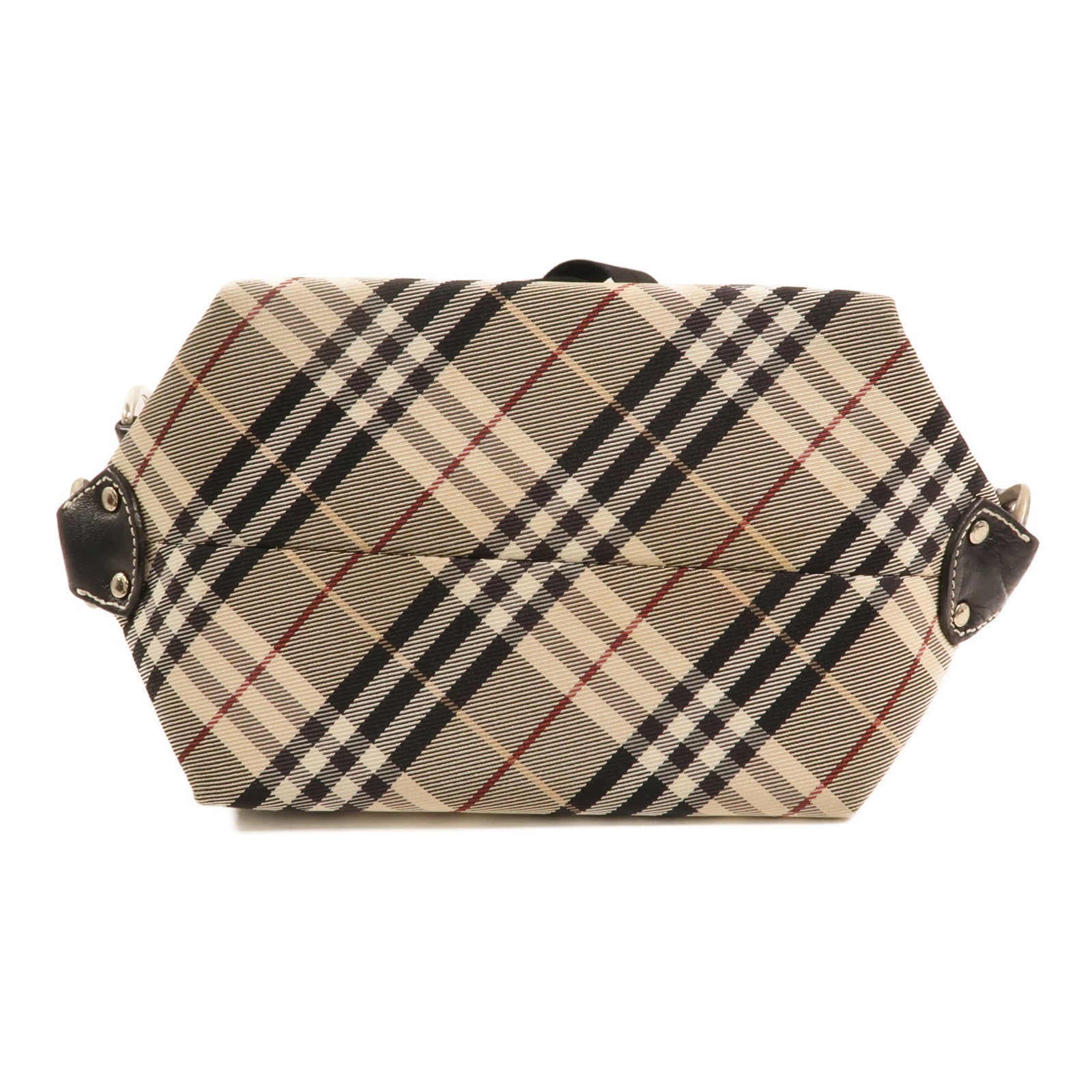 BURBERRY 尼龍Shoulder Bag銀扣肩背袋