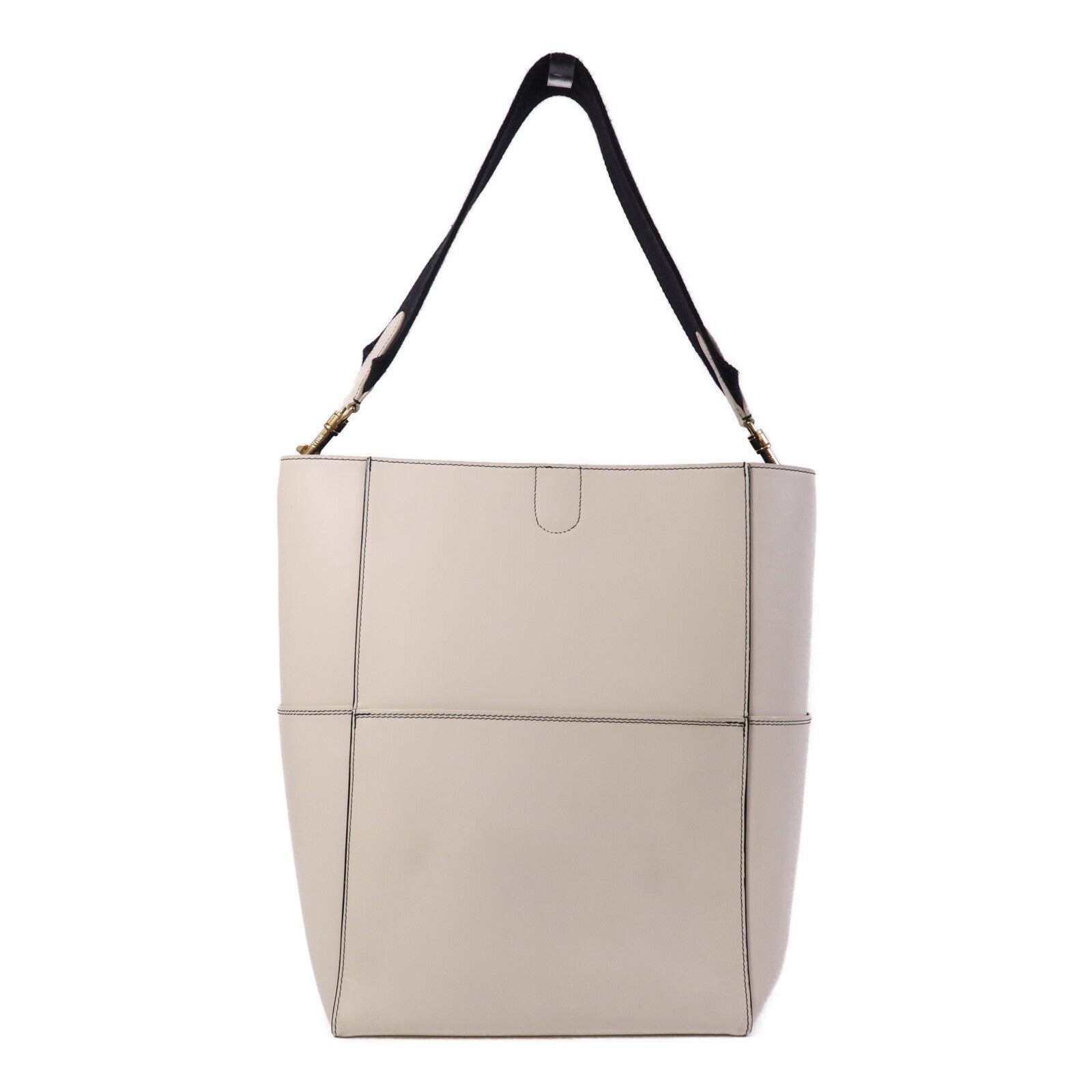 CELINE 牛皮皮革Sangle Bucket金扣手挽袋