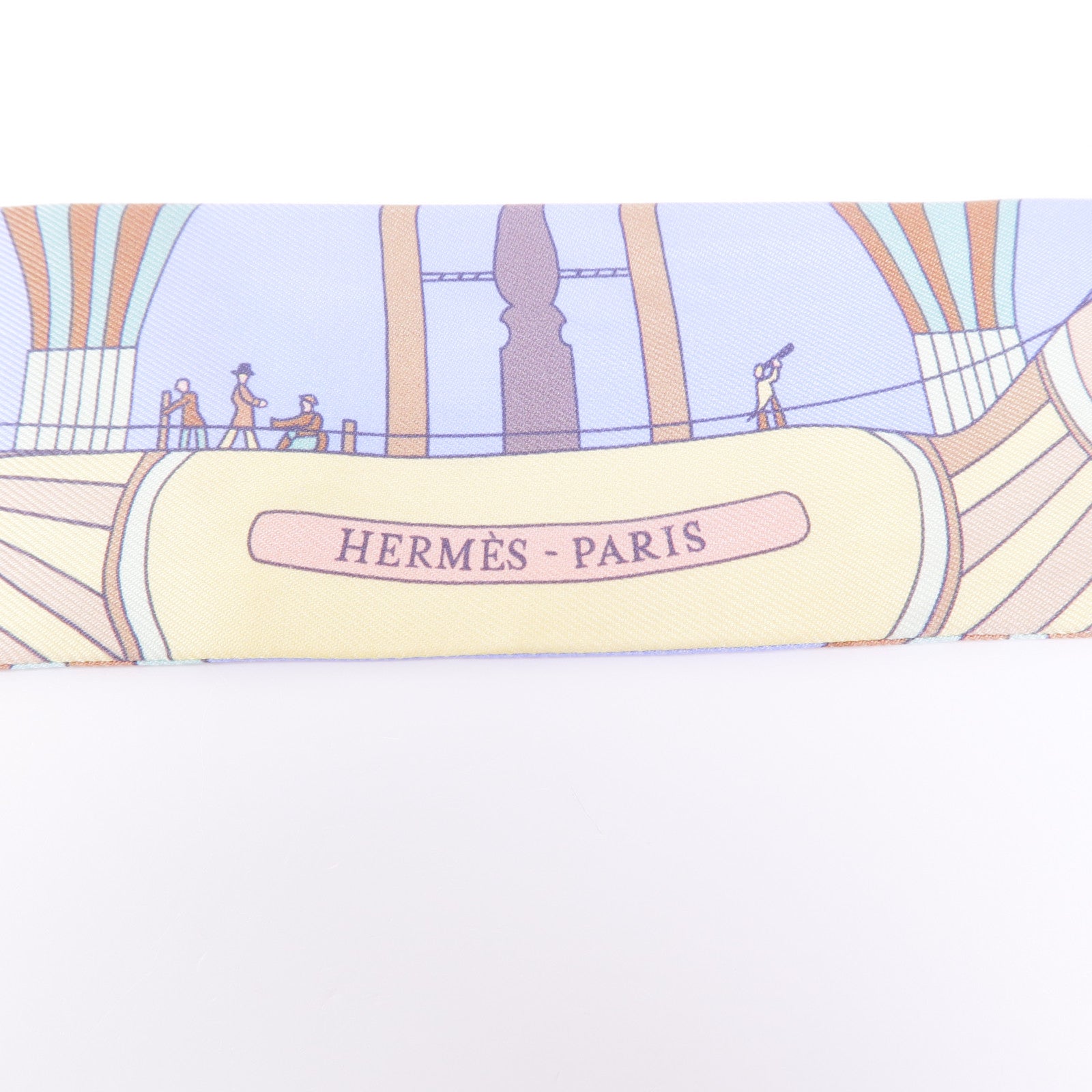 HERMES 絲質Twilly絲巾