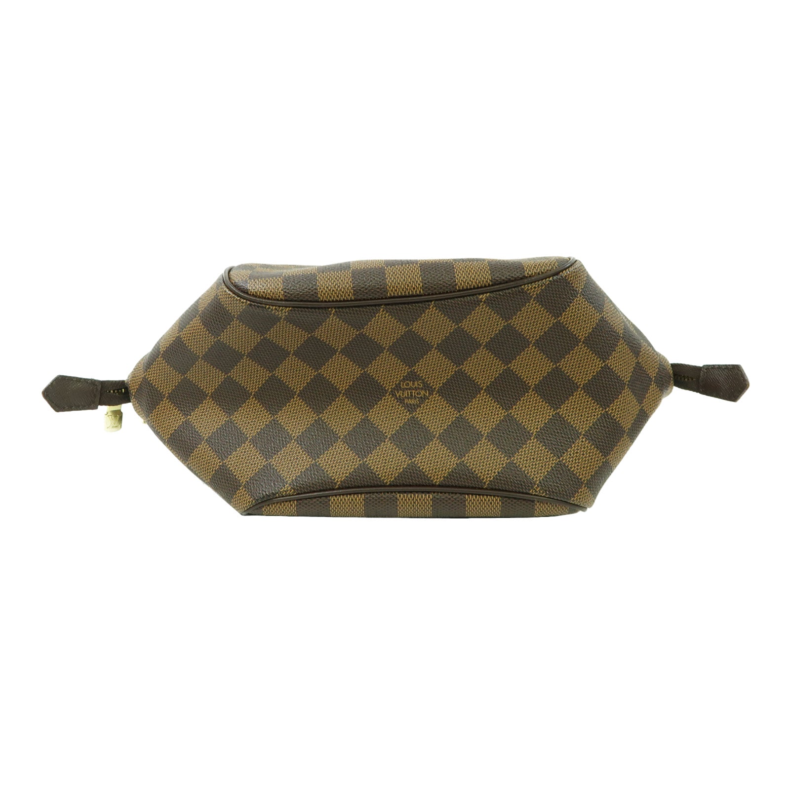 LOUIS VUITTON Damier Belem PM金扣肩背袋啡色