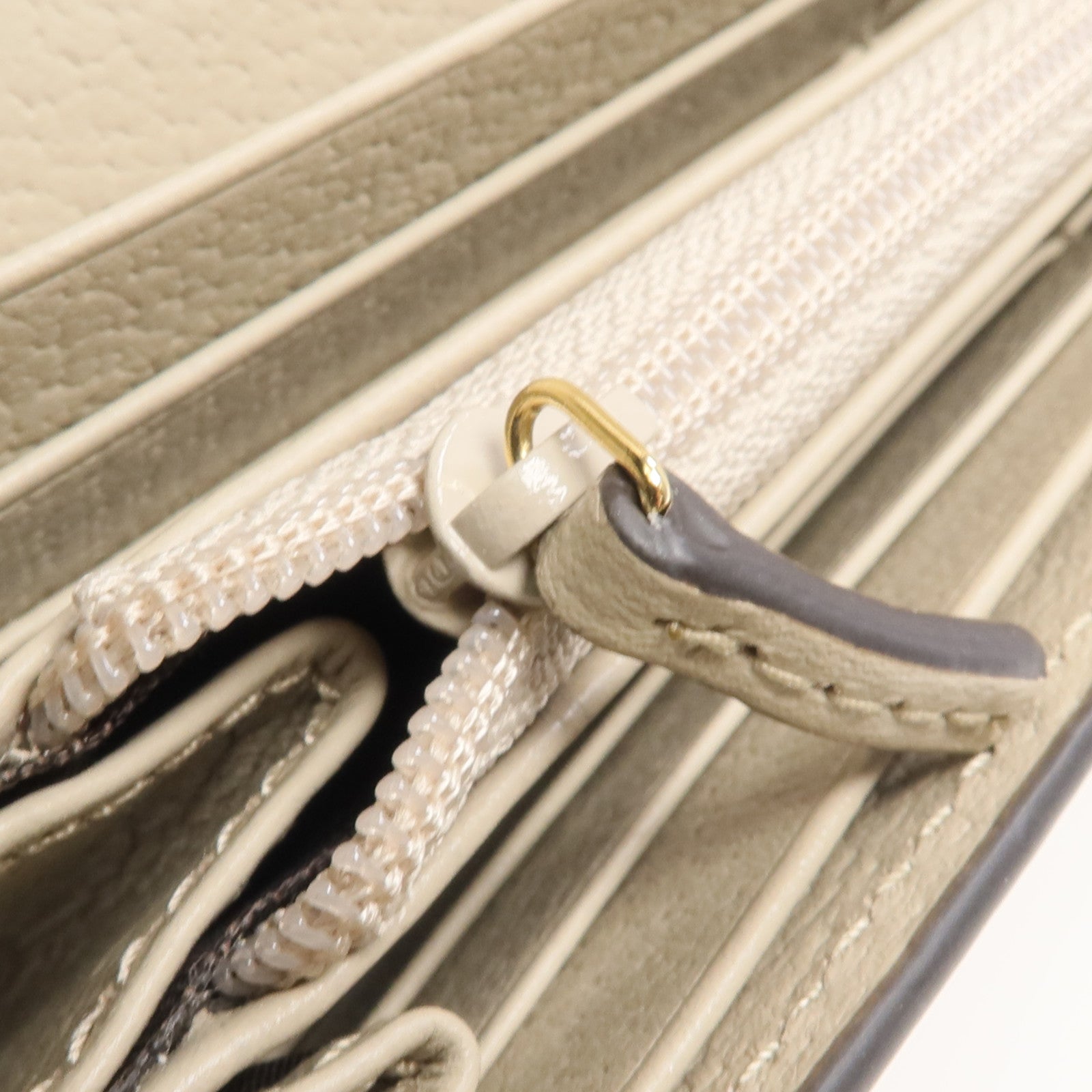 GUCCI 塗層帆布Ophidia GG Continental Wallet金扣長錢包
