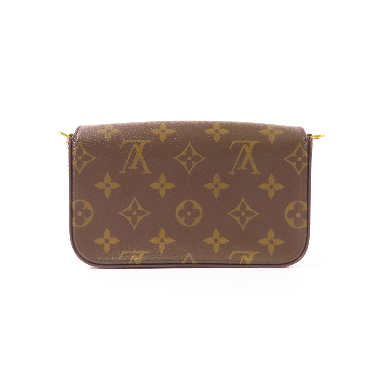 LOUIS VUITTON Monogram Felicie Strap & Go金扣肩背袋