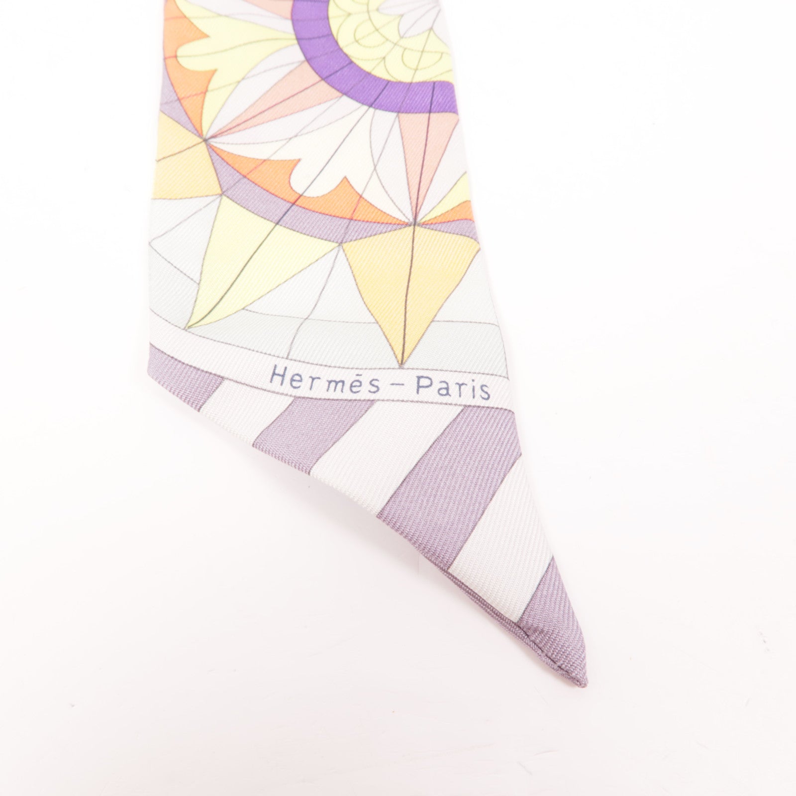 HERMES 絲質Twilly絲巾