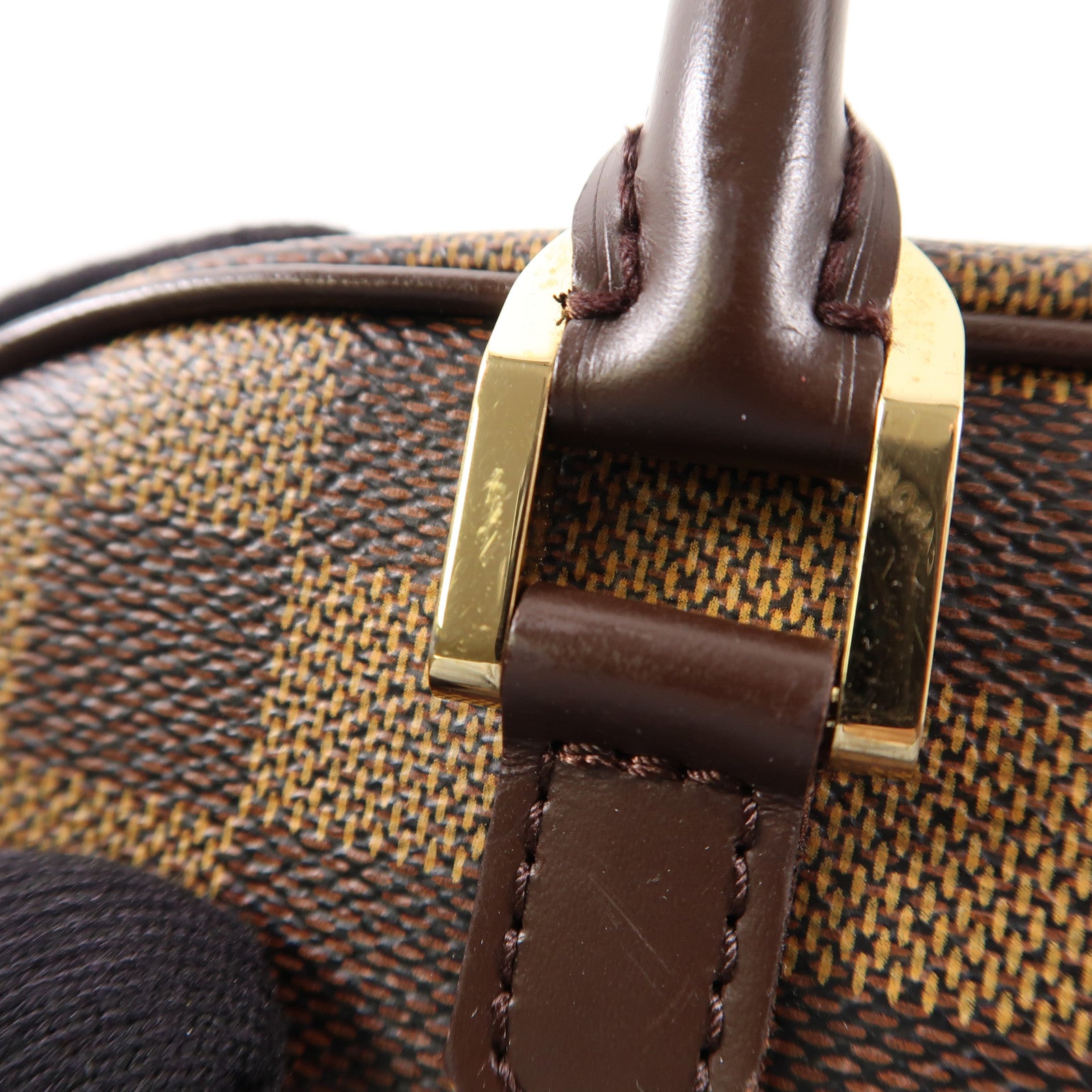 LOUIS VUITTON 【激減優惠】Damier Sarria Mini金扣手挽袋啡色