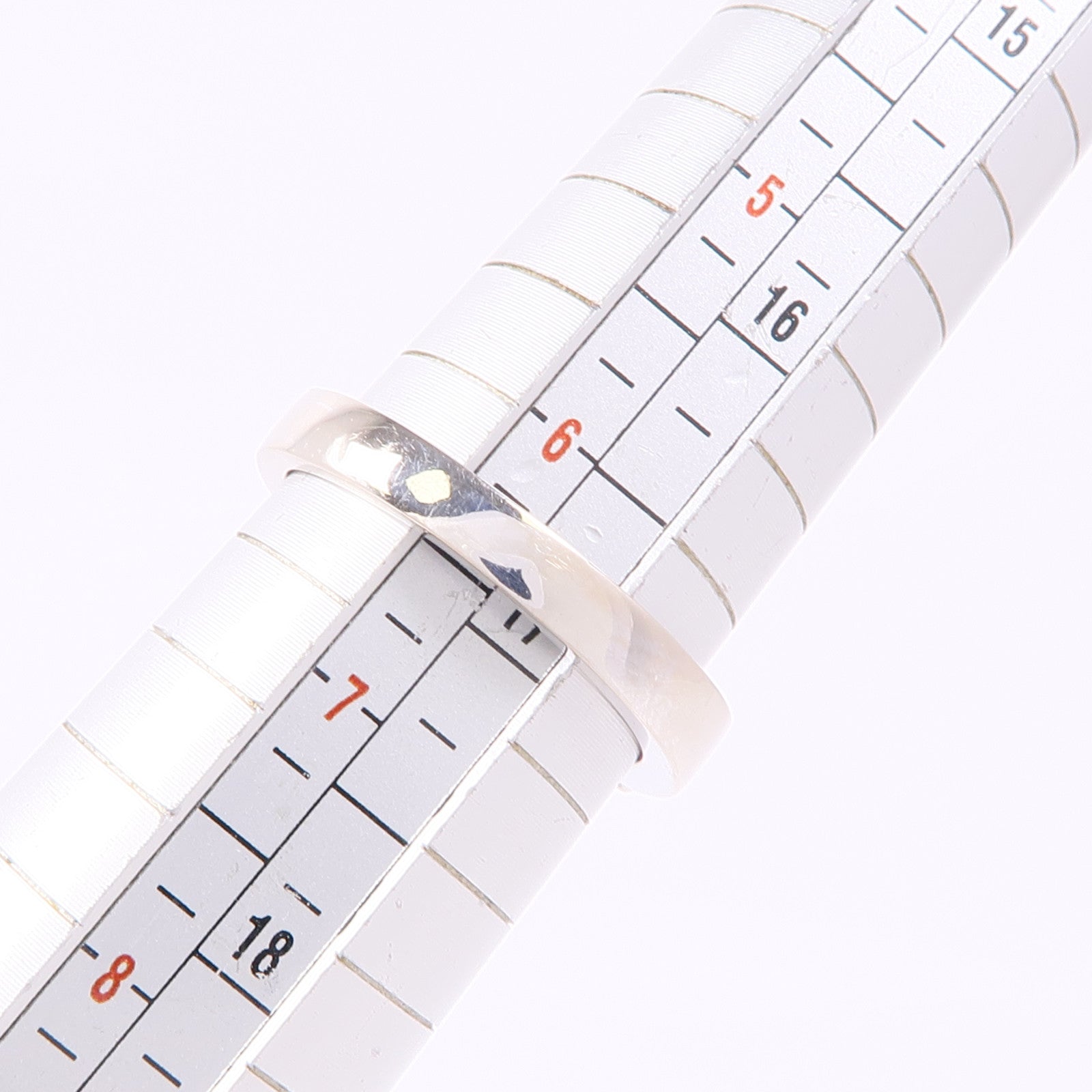 JEWELRY 18K白金Ruby/Diamond Ring紅寶石/鑽石戒指US#6.25